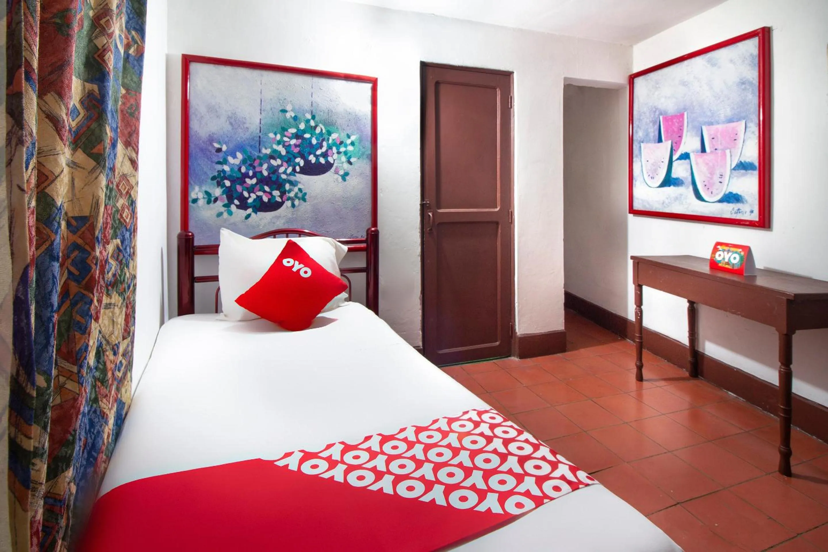 Bedroom, Bed in OYO Hotel Brazil,Guadalajara,Estadio Jalisco