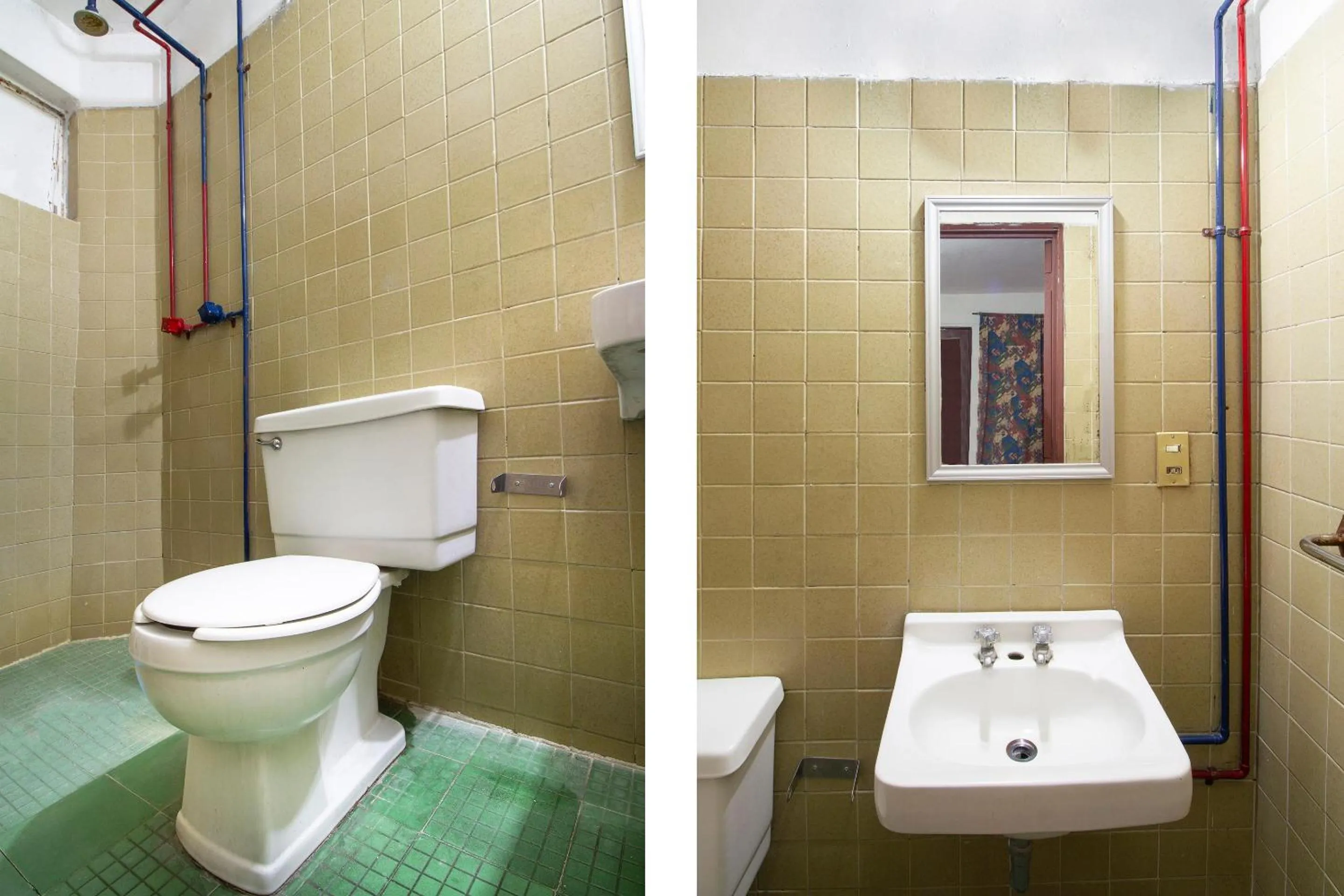 Bathroom in OYO Hotel Brazil,Guadalajara,Estadio Jalisco