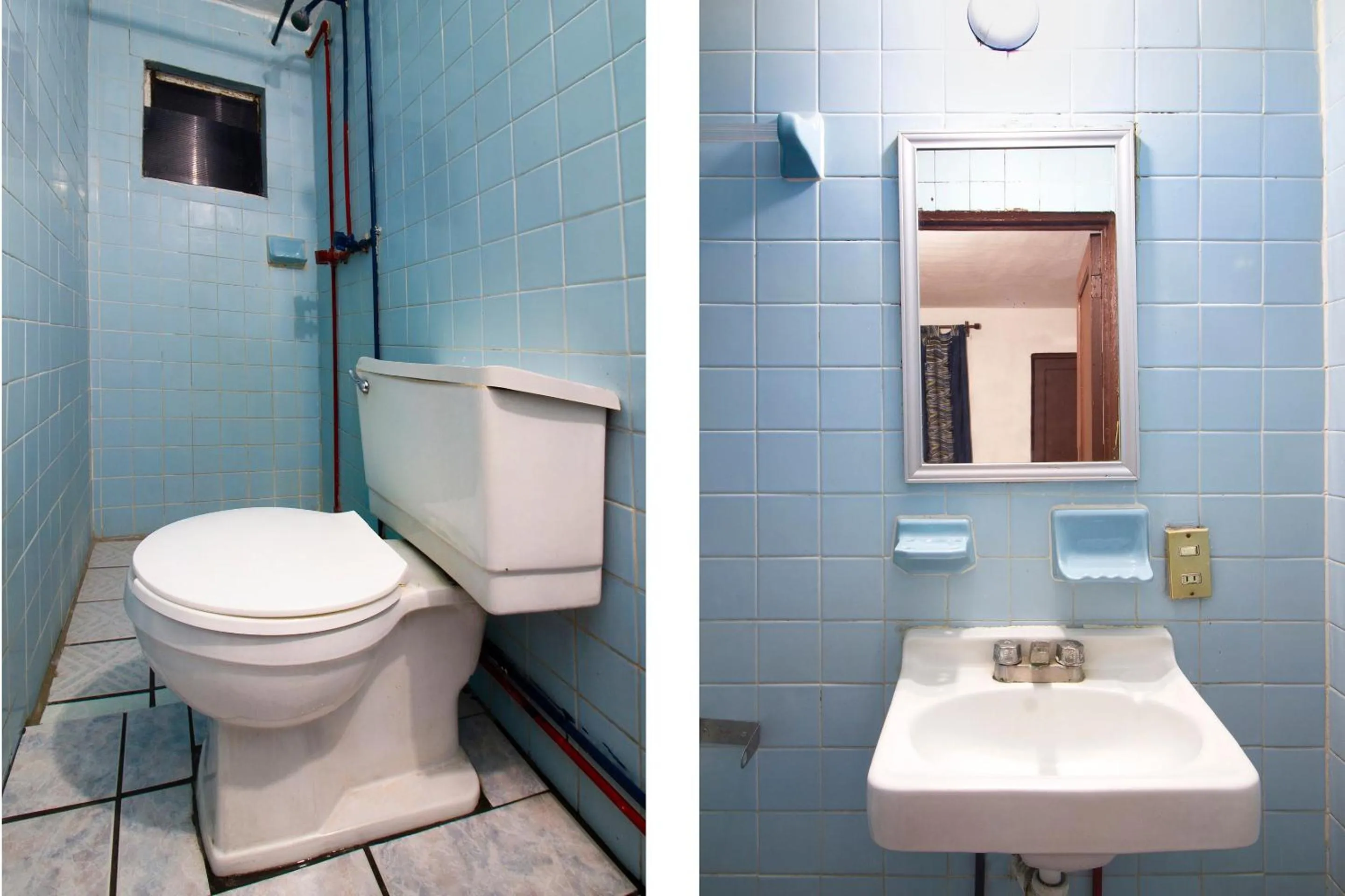 Bathroom in OYO Hotel Brazil,Guadalajara,Estadio Jalisco