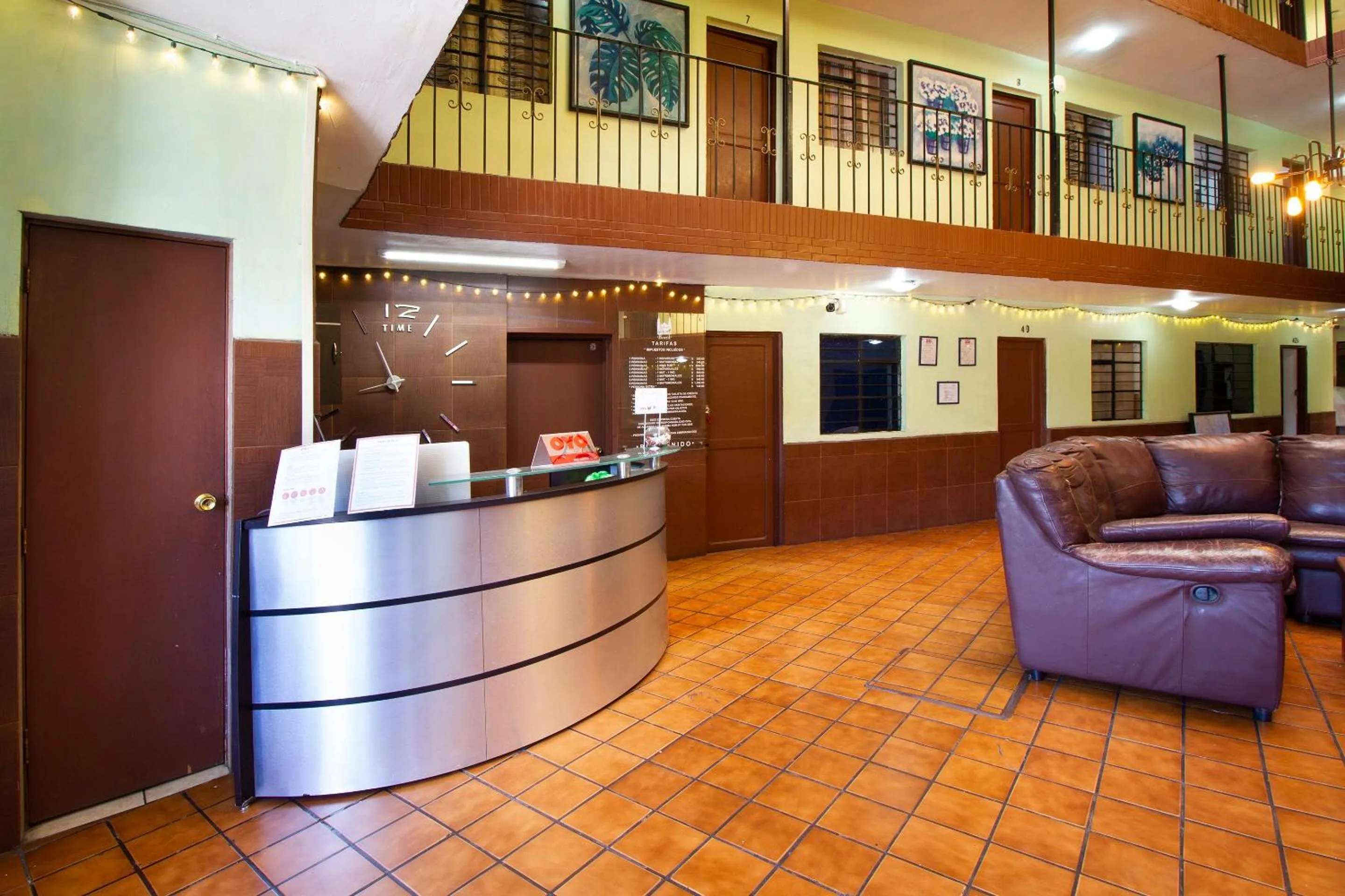 Lobby or reception in OYO Hotel Brazil,Guadalajara,Estadio Jalisco