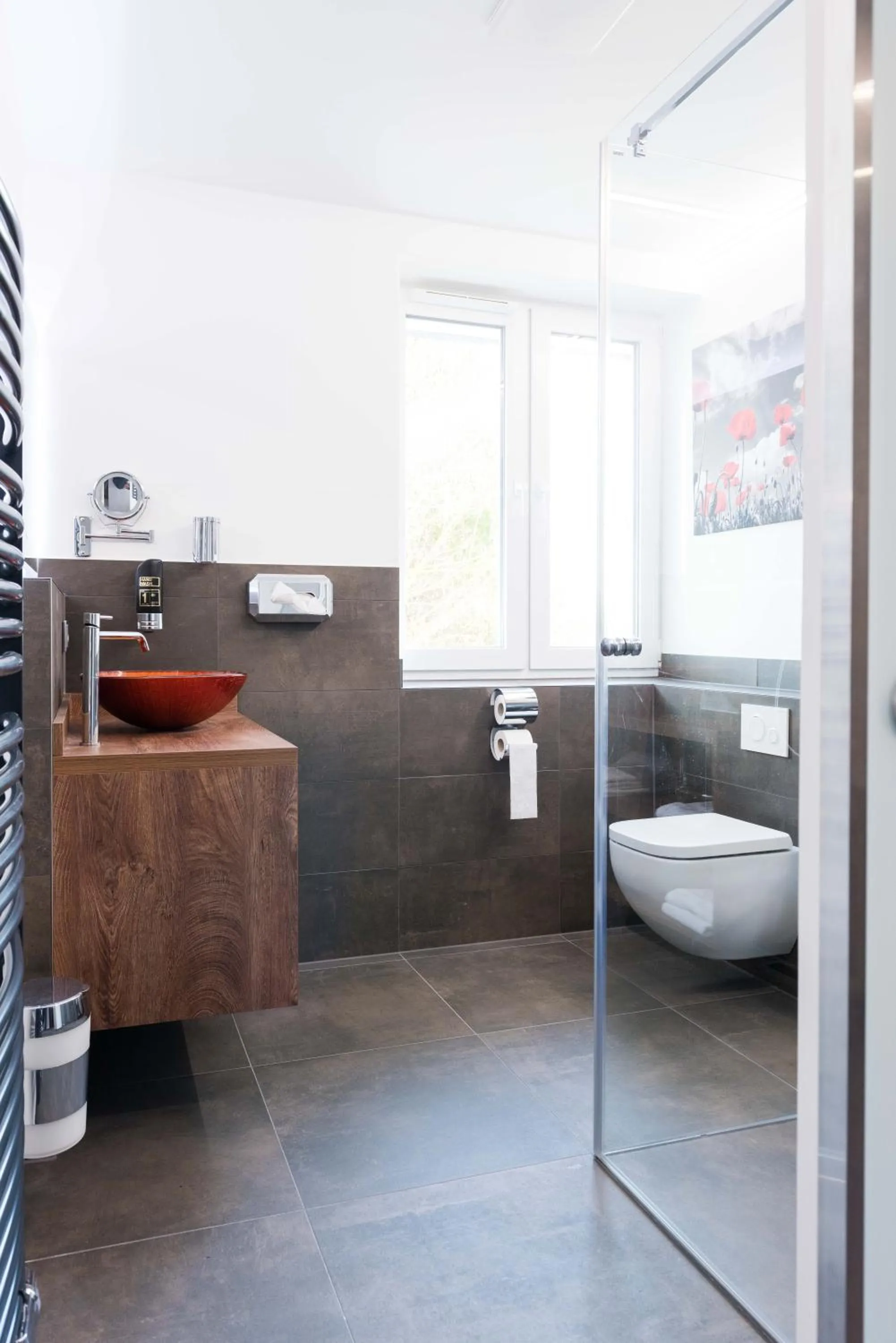 Bathroom in Steinberger Hof