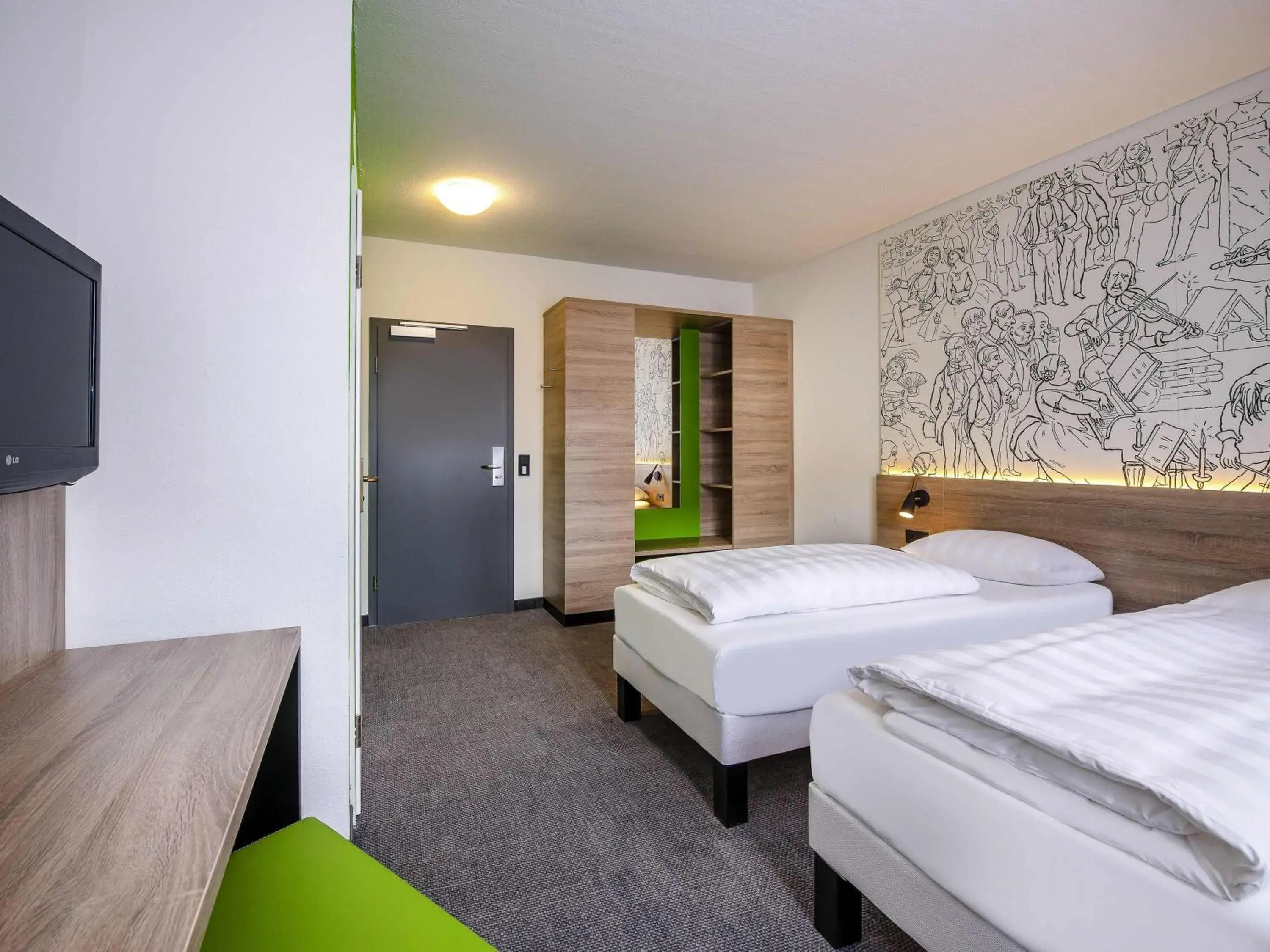 Standard Twin/Double Room in ibis Styles Halle Standard Twin/Double Room in ibis Styles Halle