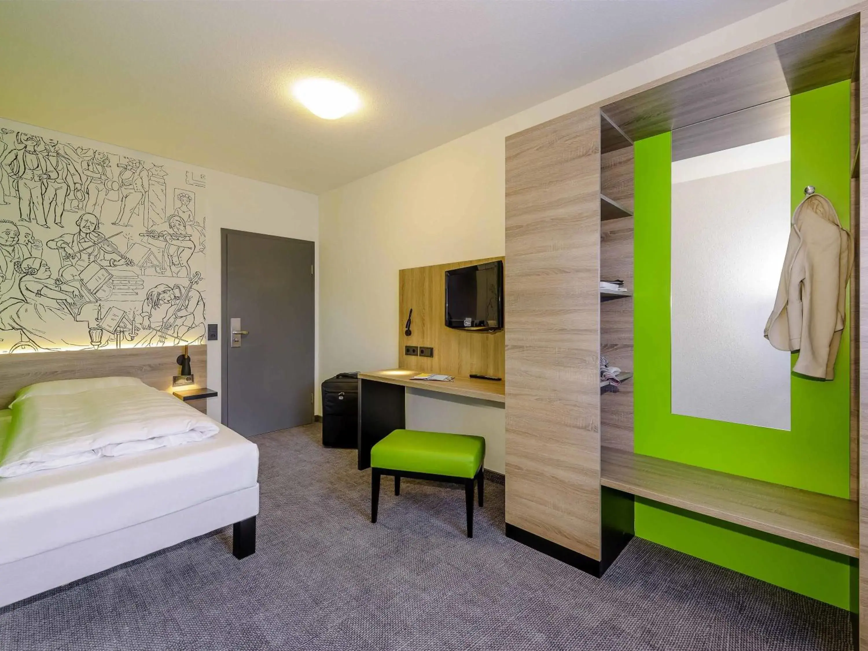 Standard Single Room in ibis Styles Halle Standard Single Room in ibis Styles Halle