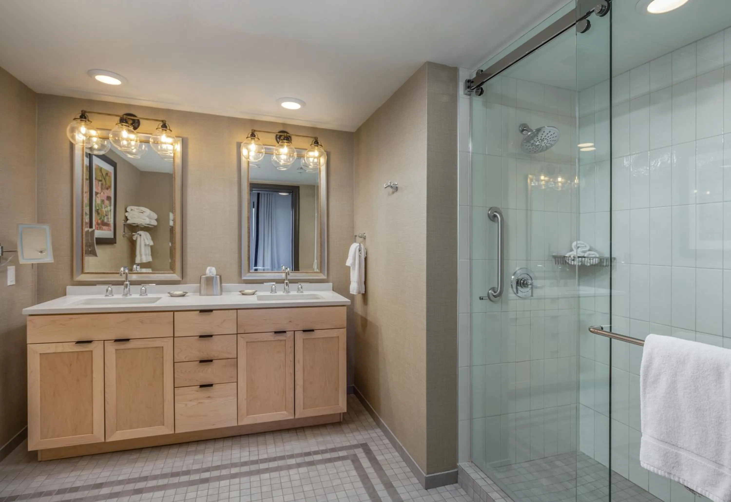 Shower in WorldMark Portland Waterfront Park