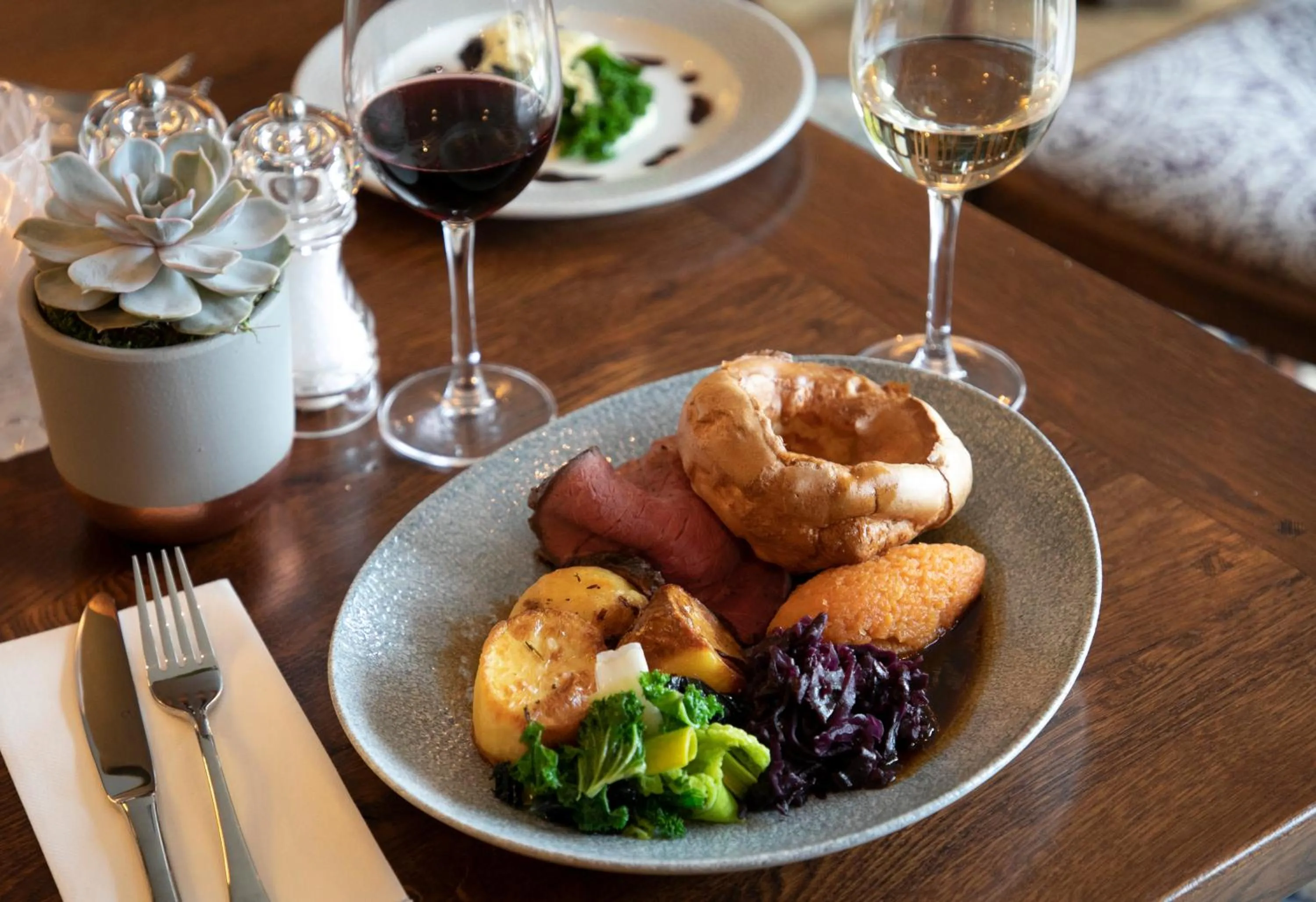 Food in The Bell - Brunning and Price