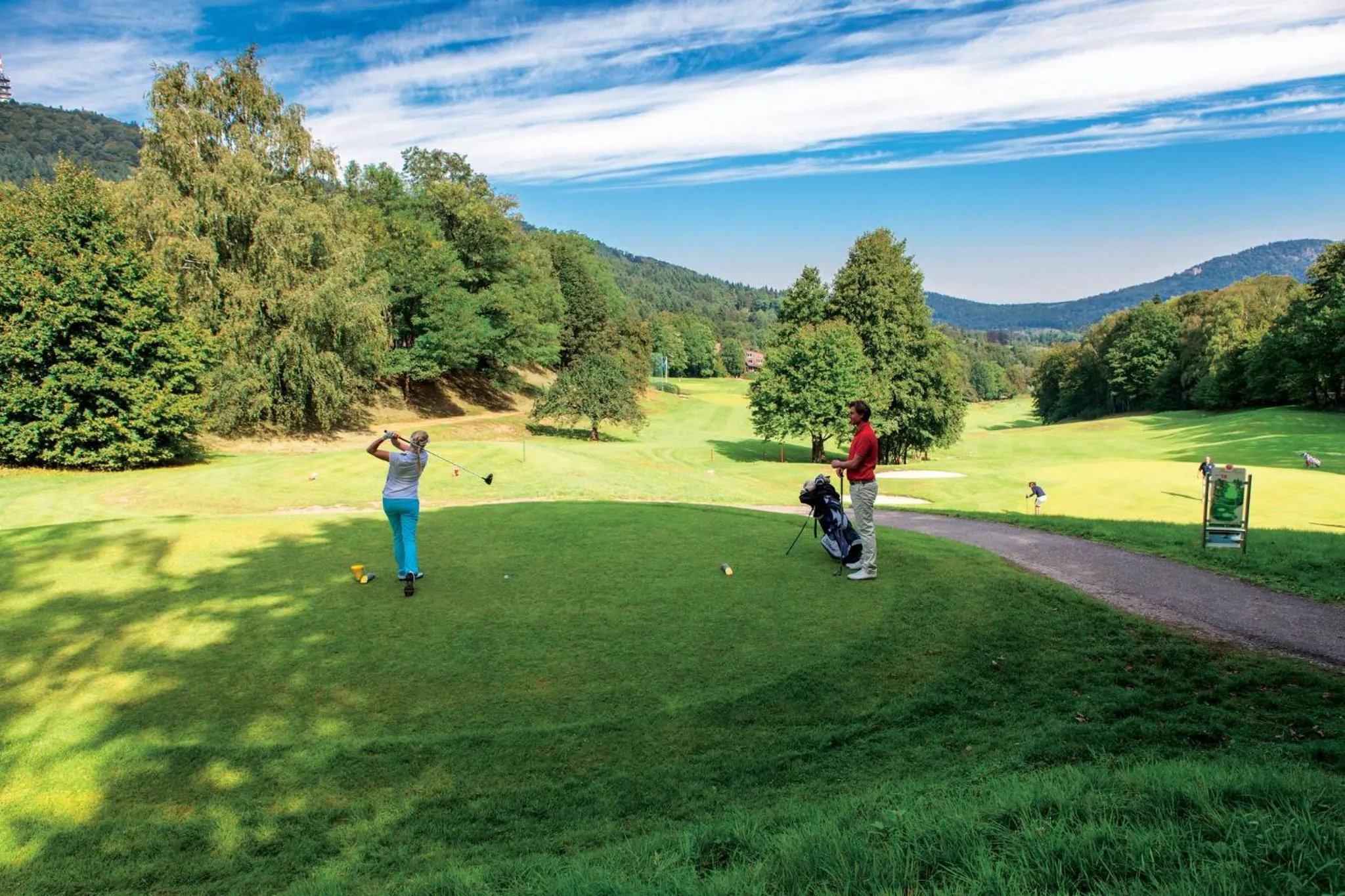 Golfcourse in Brenners Park Hotel & Spa, Oetker Hotels