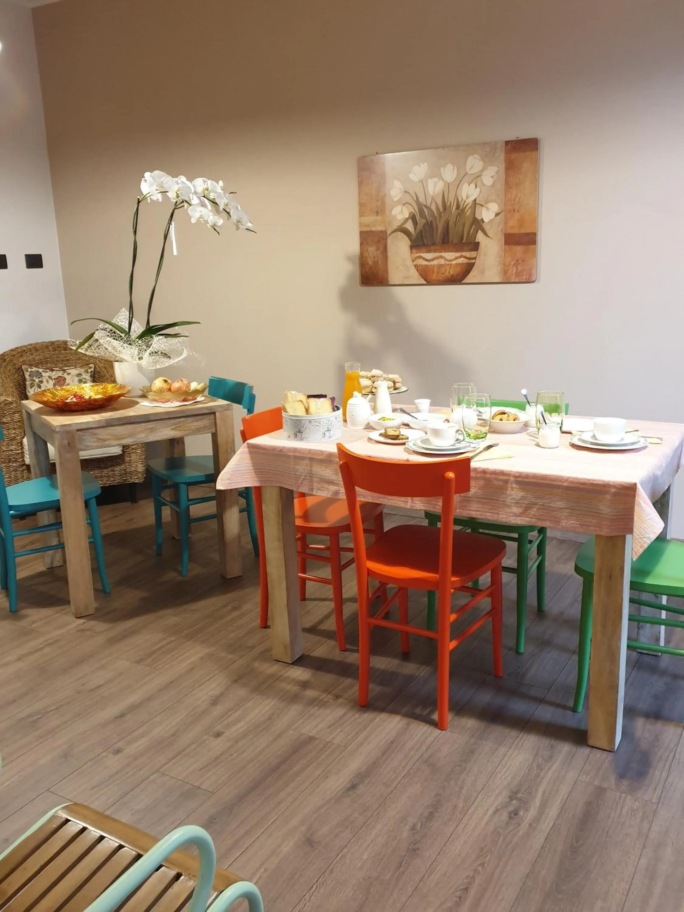 Dining area in B&B al civico16