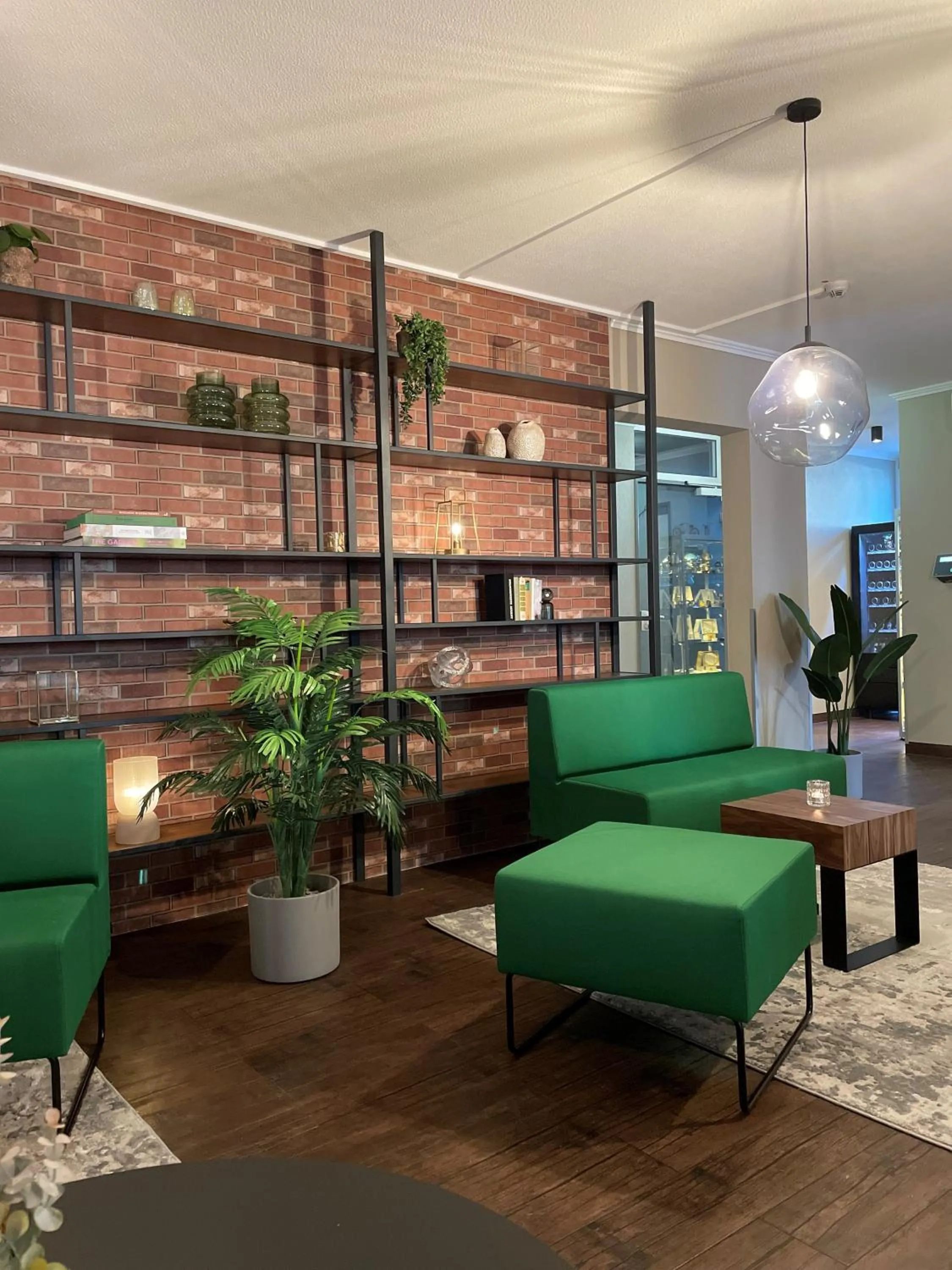 Lobby or reception in Hotel Dampfmühle