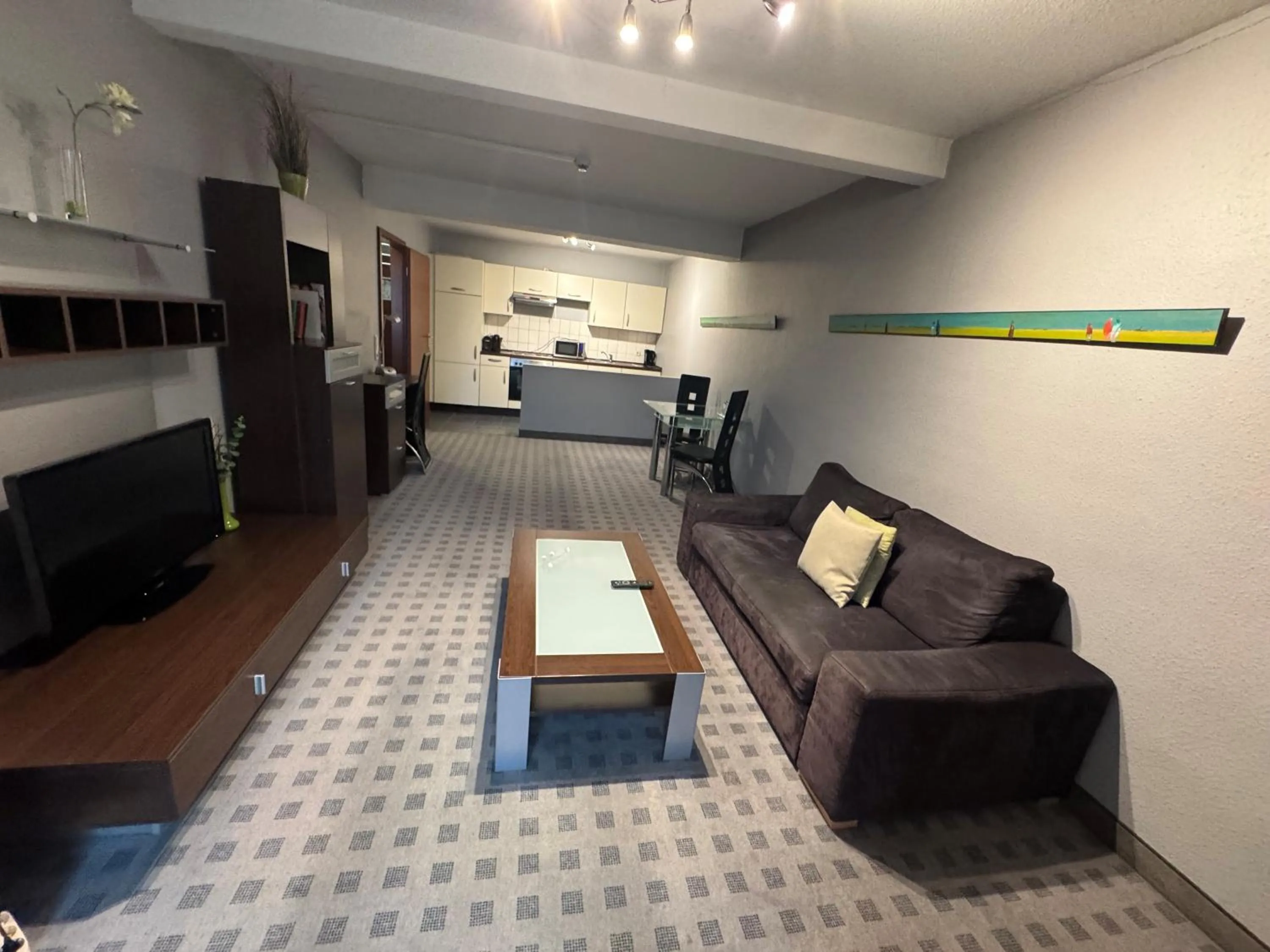 Kitchen or kitchenette in Hotel Dampfmühle