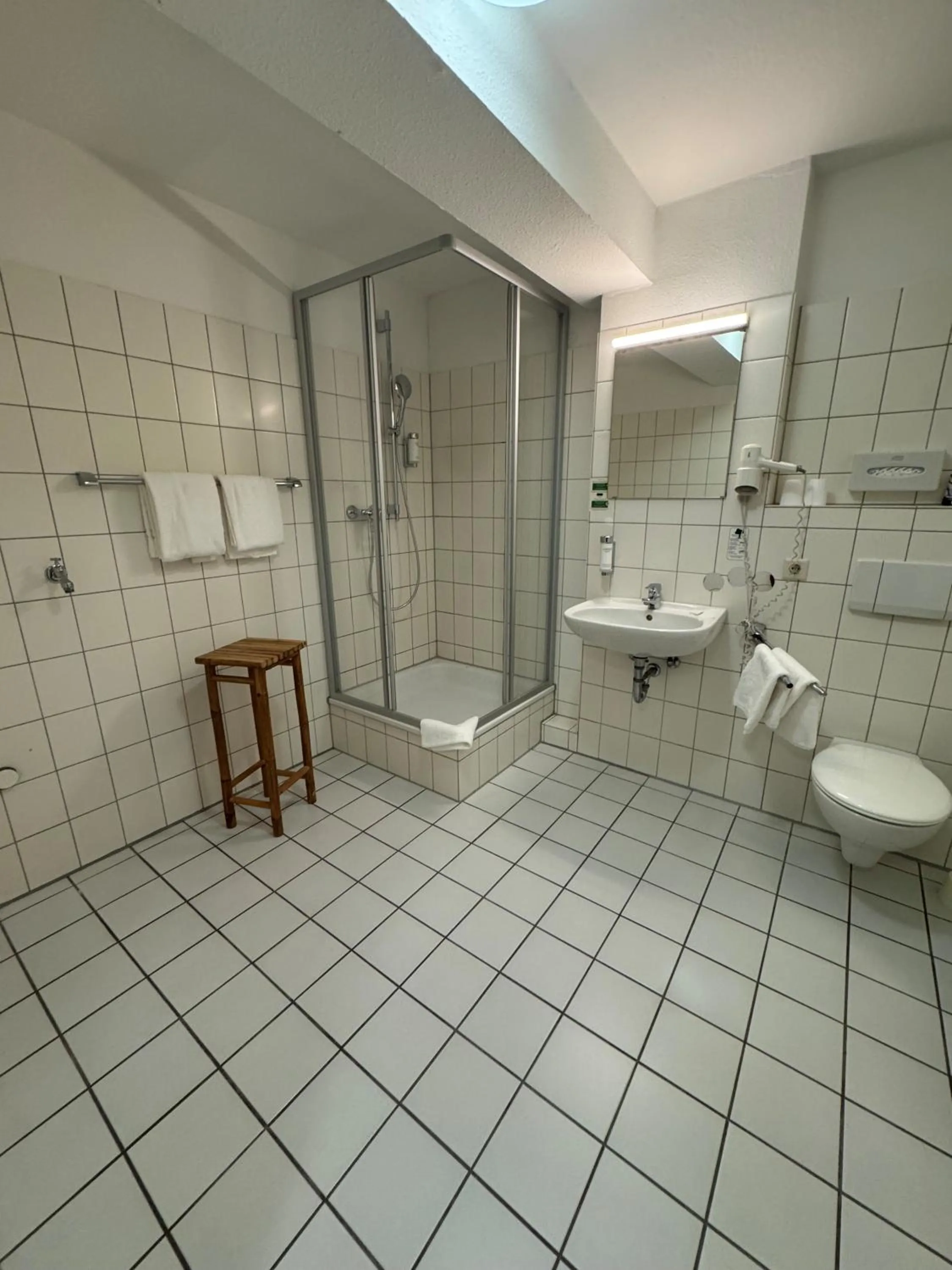 Bathroom in Hotel Dampfmühle