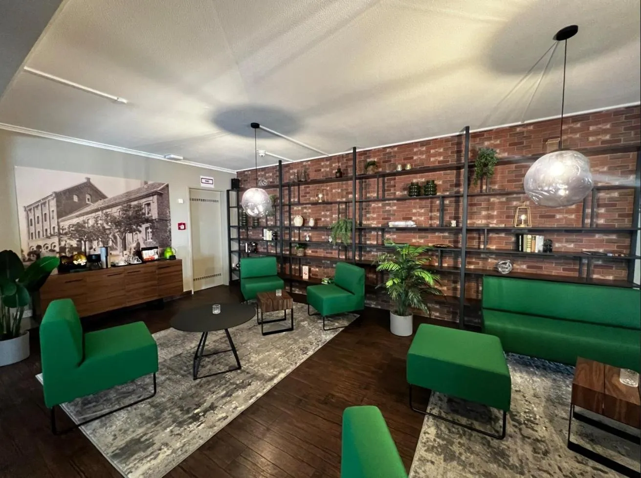 Lobby or reception in Hotel Dampfmühle