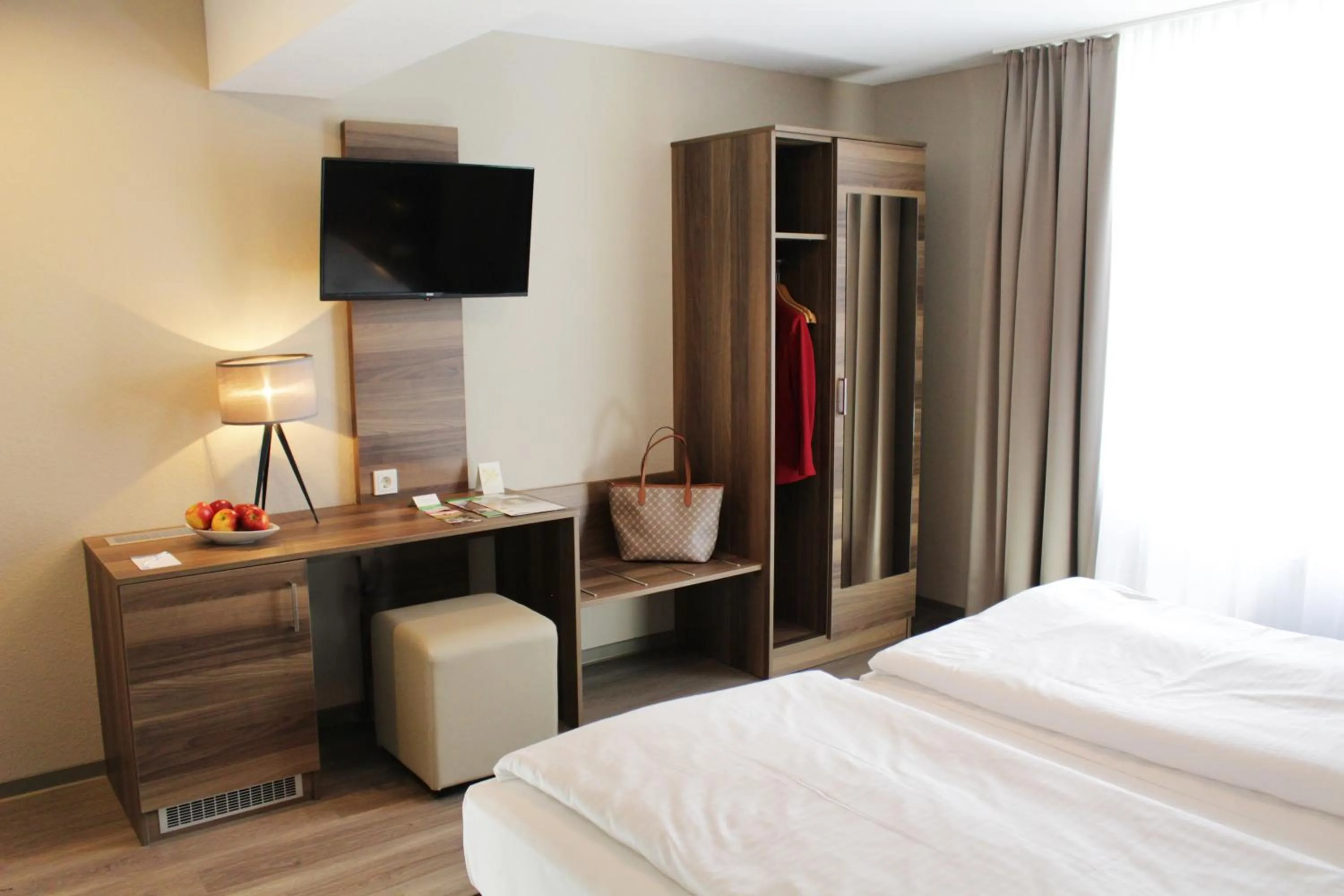 Photo of the whole room, Bed in Hotel Dampfmühle