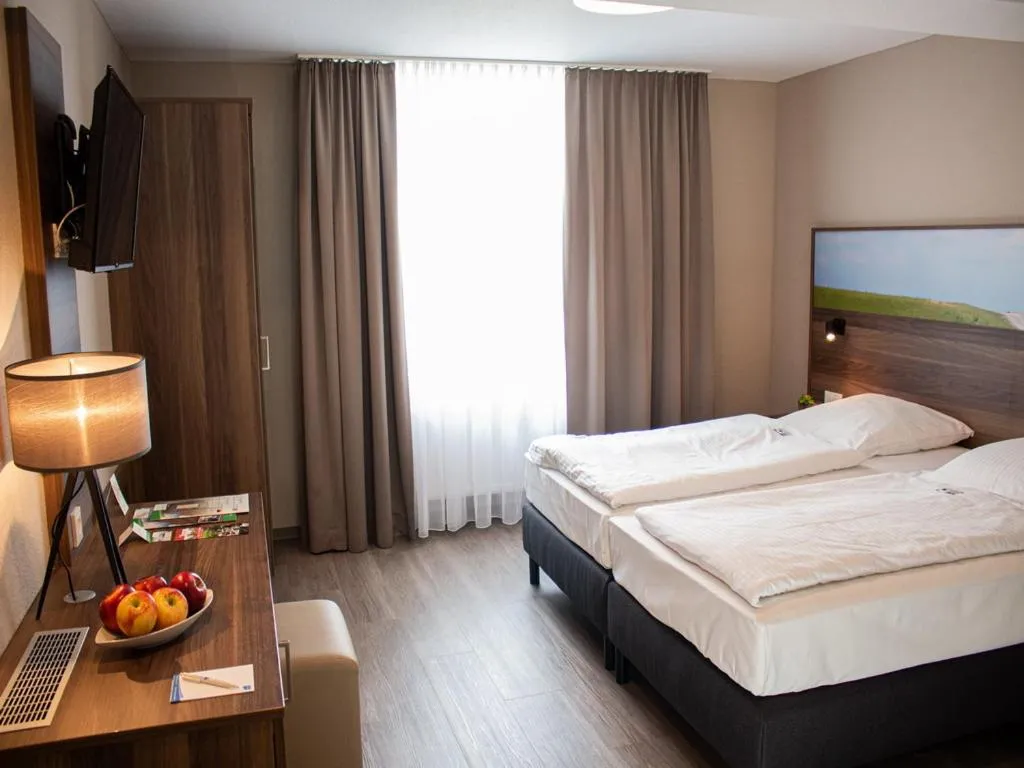 Bed in Hotel Dampfmühle