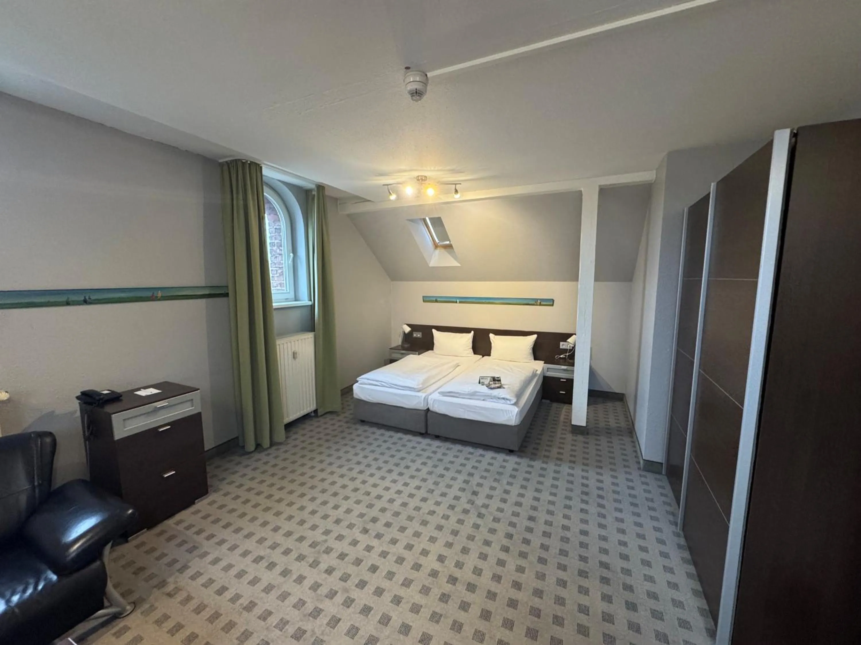 Bedroom, Bed in Hotel Dampfmühle