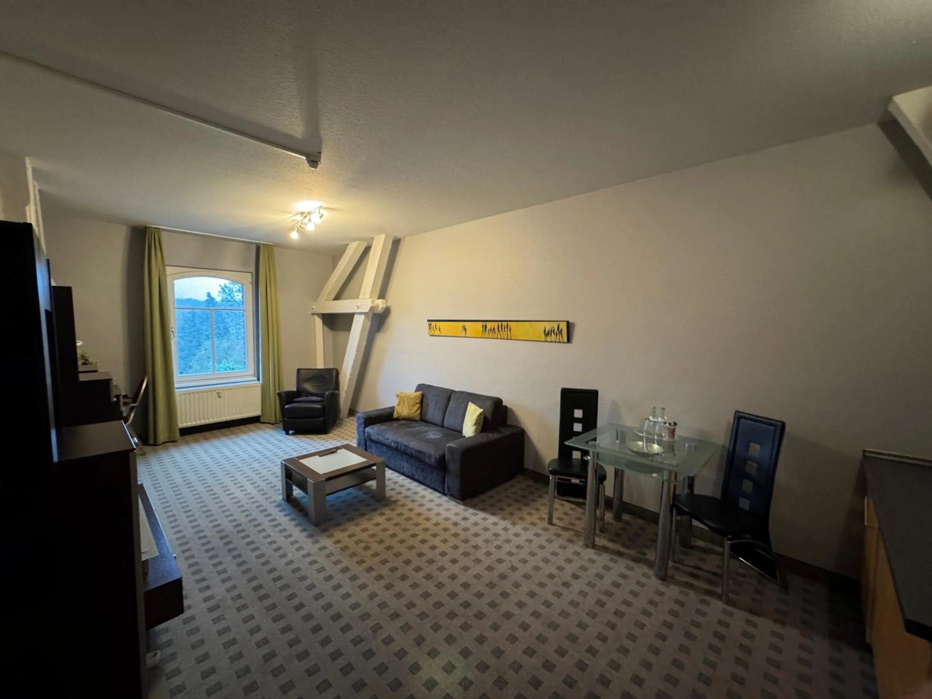 Living room, Bed in Hotel Dampfmühle