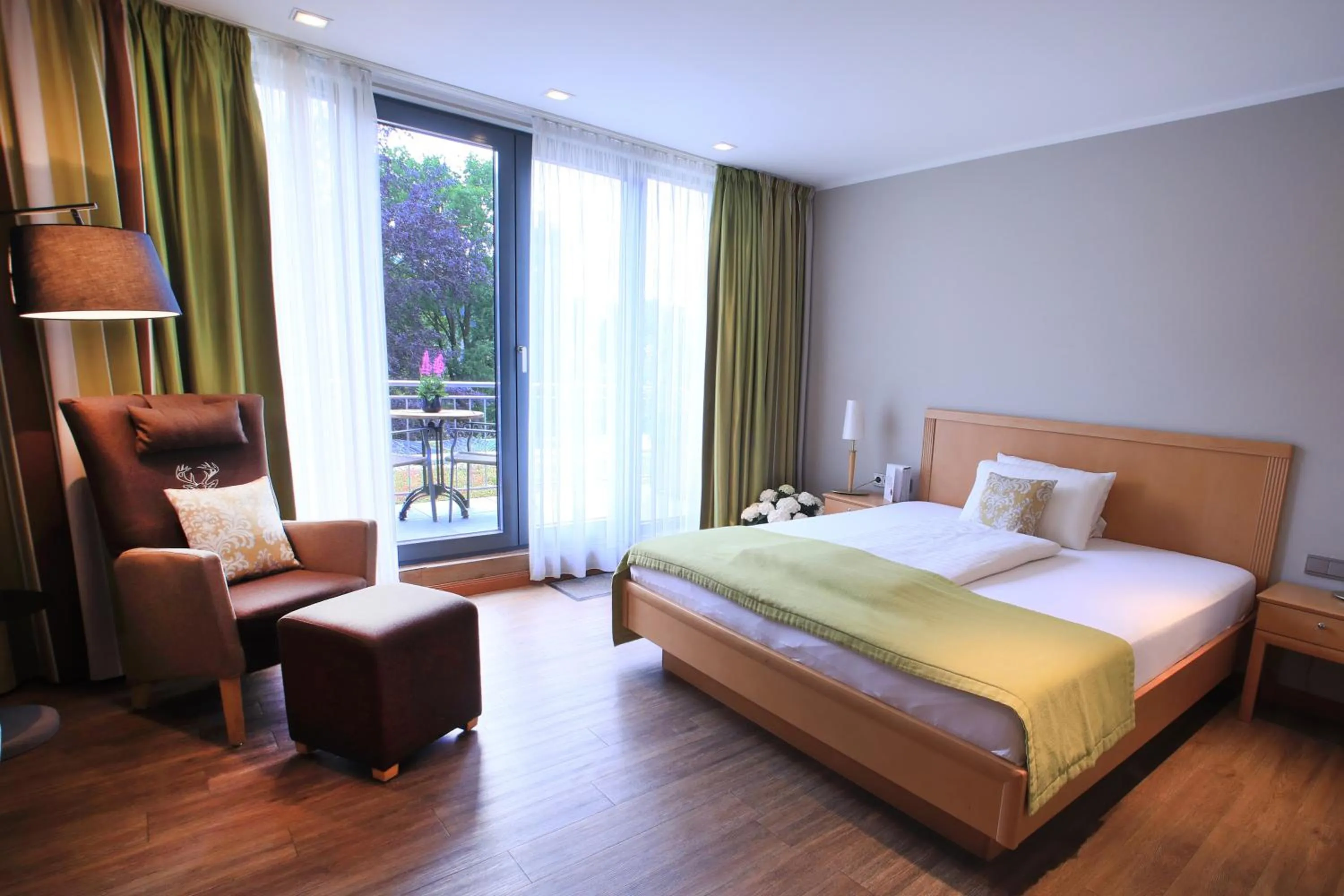 Bedroom, Bed in Landidyll Hotel zum Freden