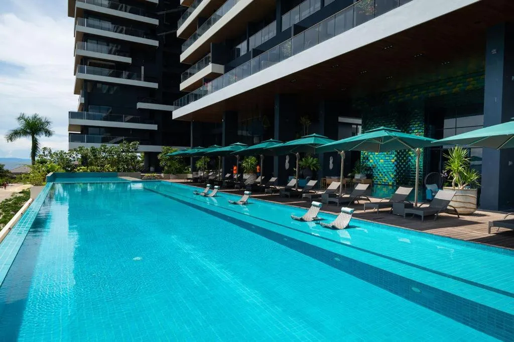 Swimming pool in The Reef Island Resort Mactan, Cebu