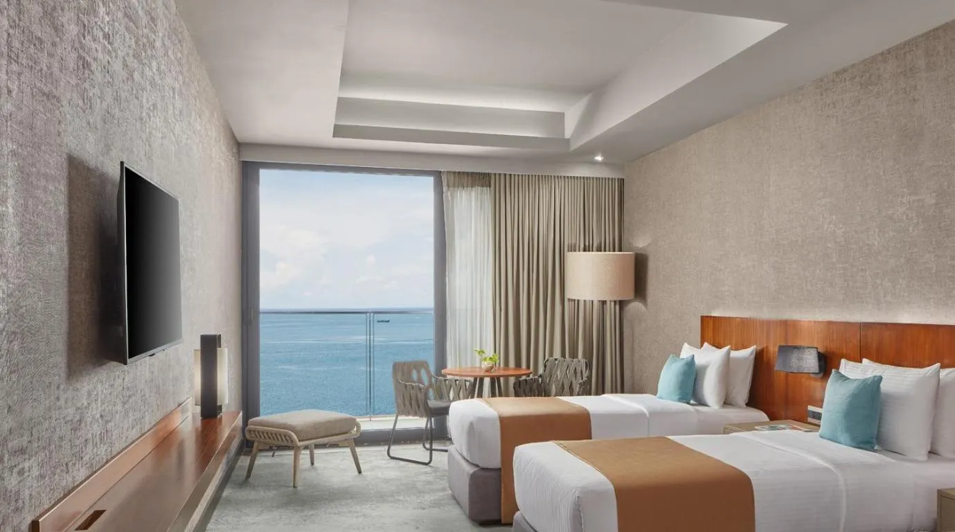 Bed in The Reef Island Resort Mactan, Cebu