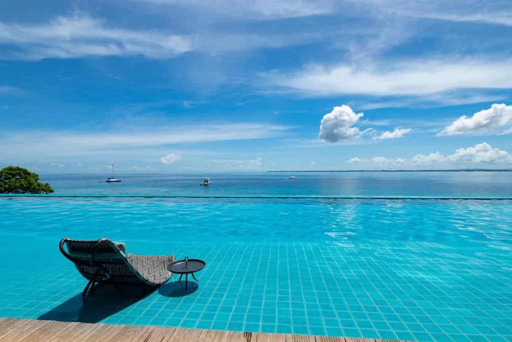Swimming pool in The Reef Island Resort Mactan, Cebu