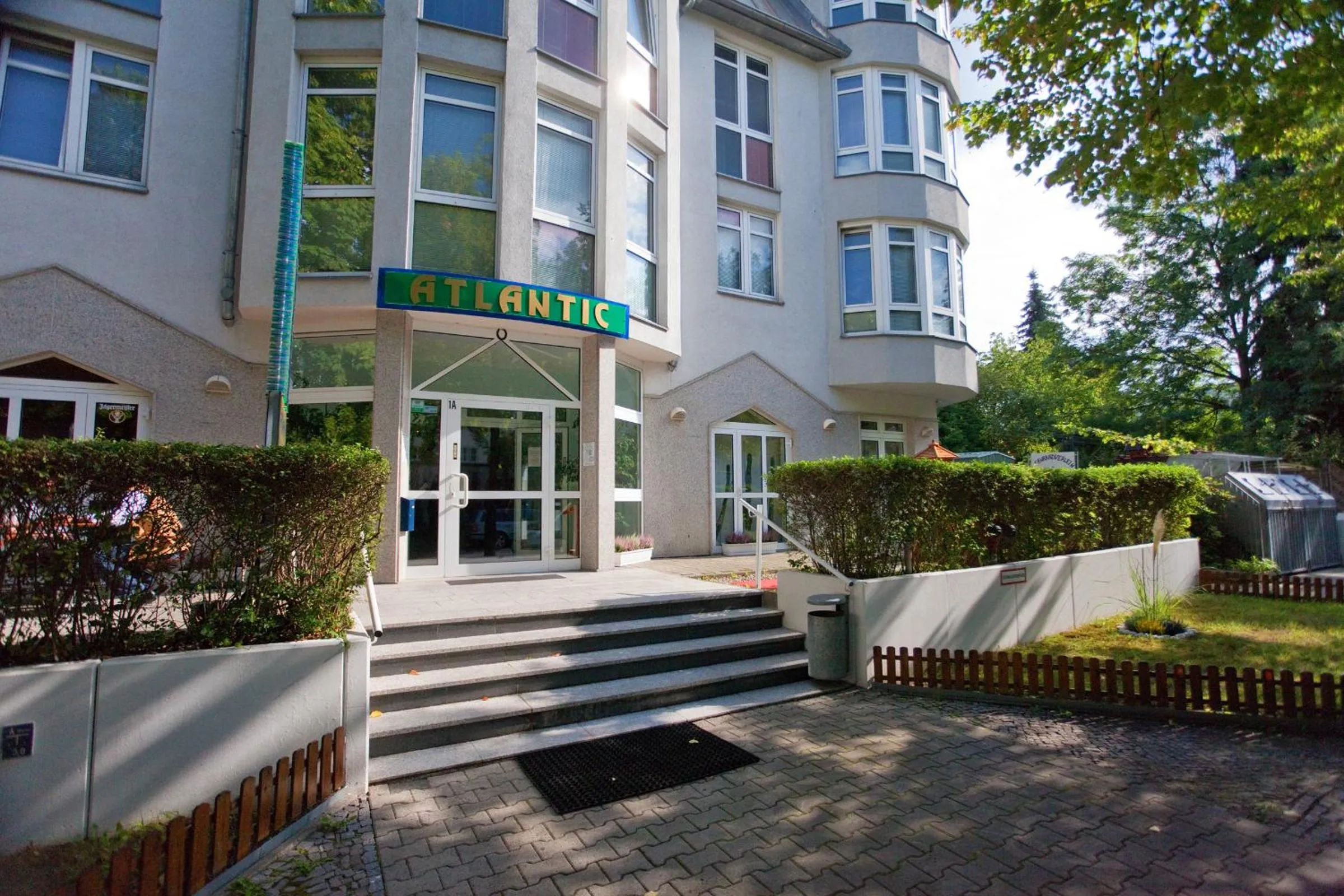 Facade/entrance in Hotel Atlantic