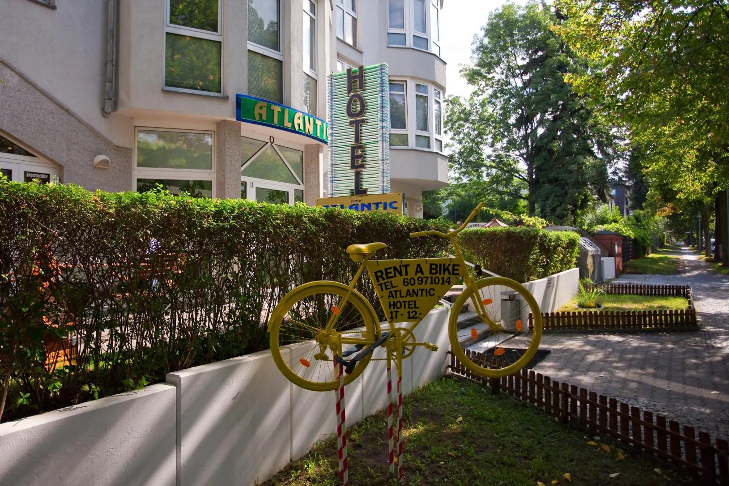 Facade/entrance in Hotel Atlantic