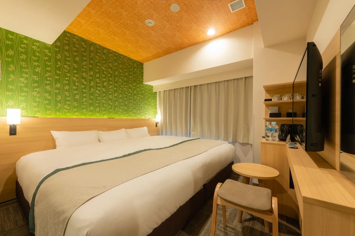 Photo of the whole room, Bed in Tosei Hotel Cocone Ueno Okachimachi