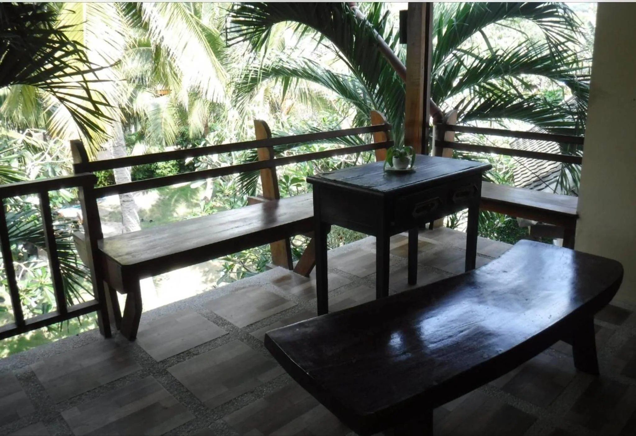 Balcony/Terrace in Seashell Resort Hostel Koh Tao
