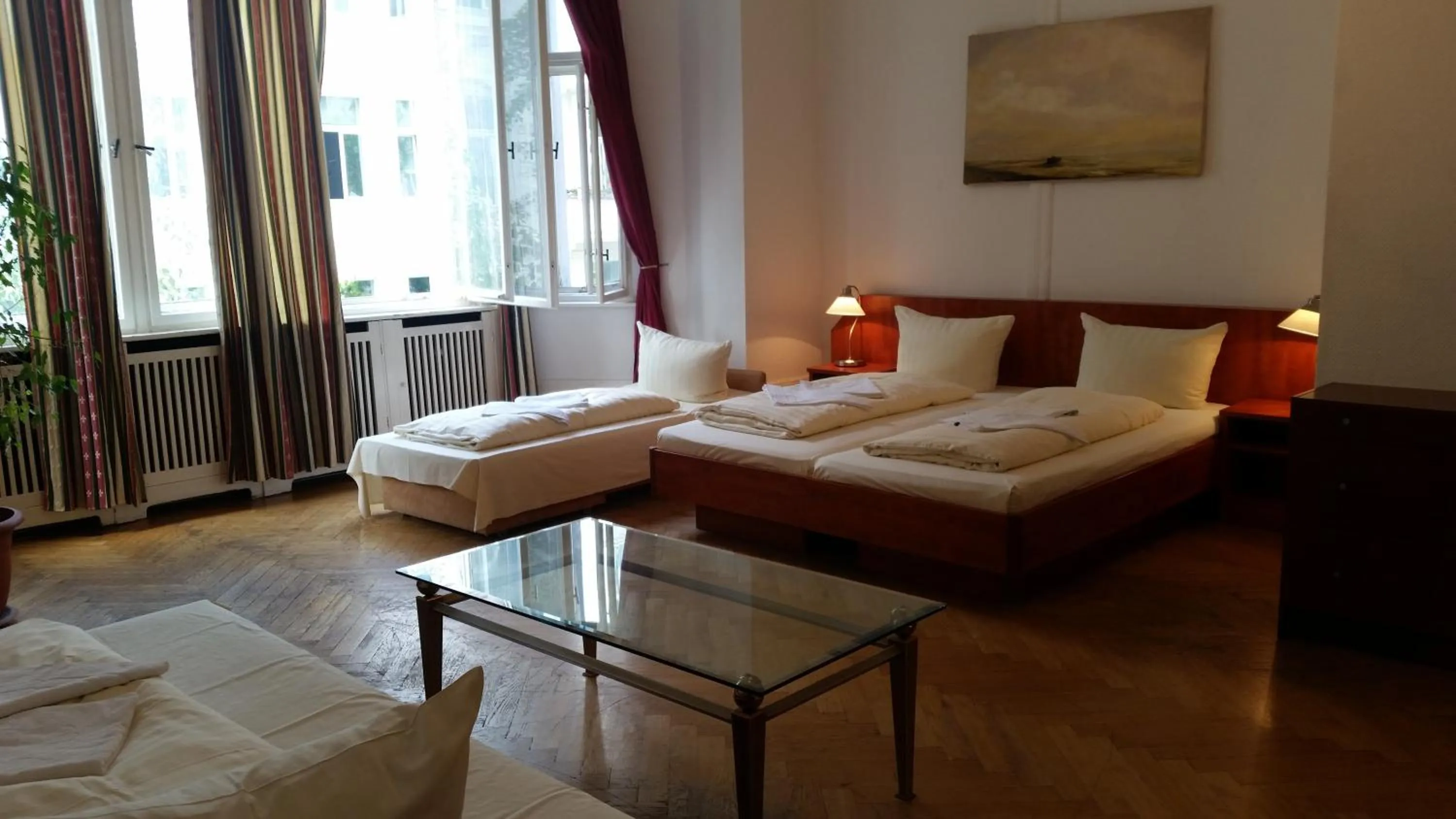 Bed in Hotel Pension Kima