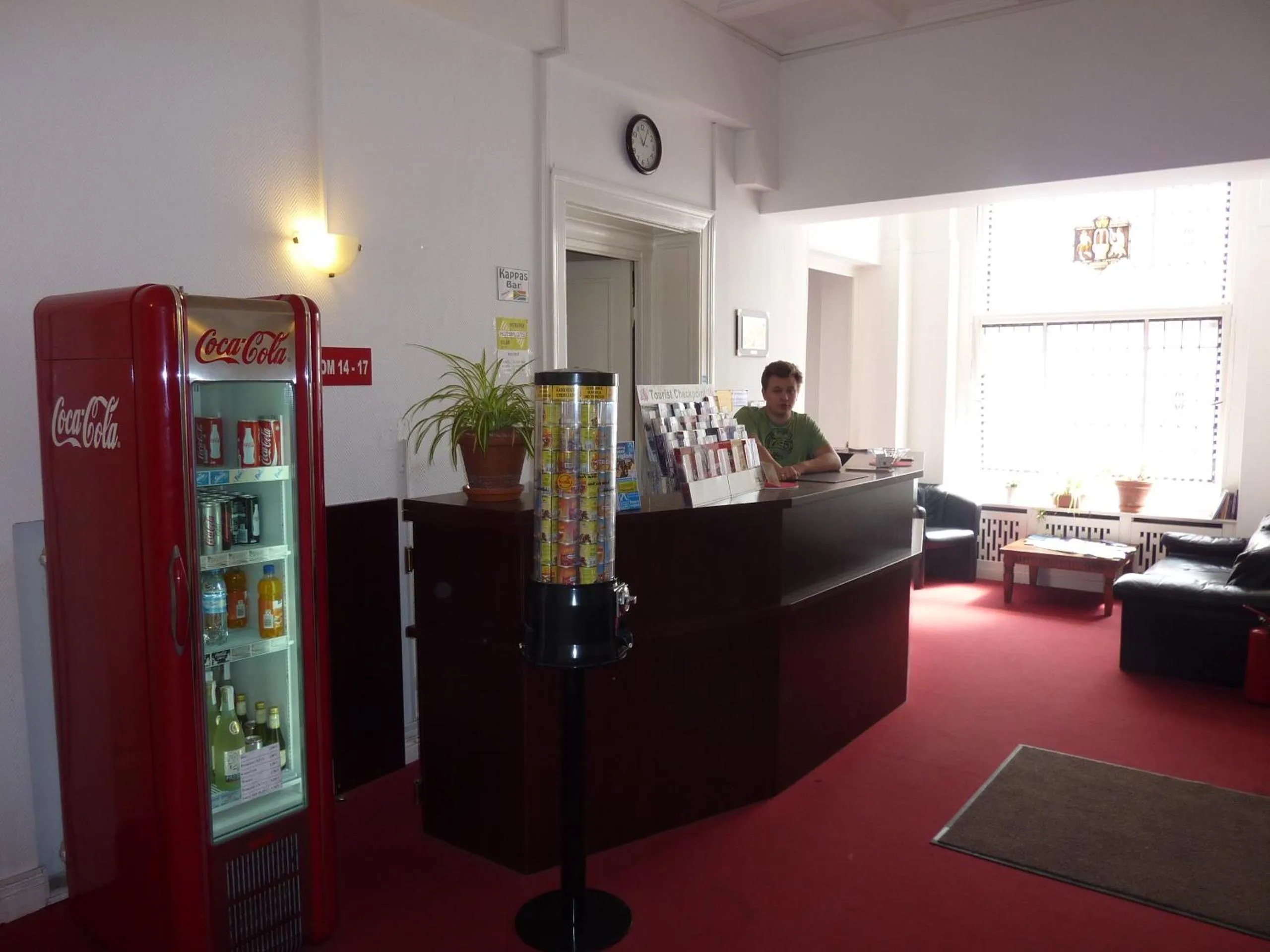 Lobby or reception in Hotel Pension Kima