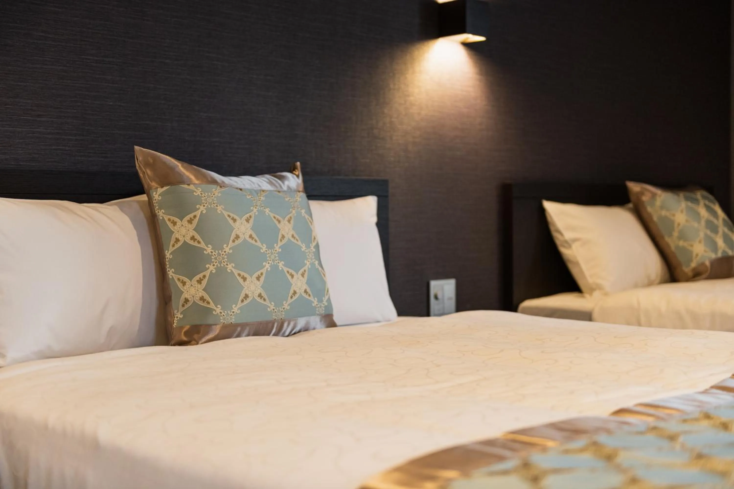 Photo of the whole room, Bed in GRAND BASE Haruyoshi