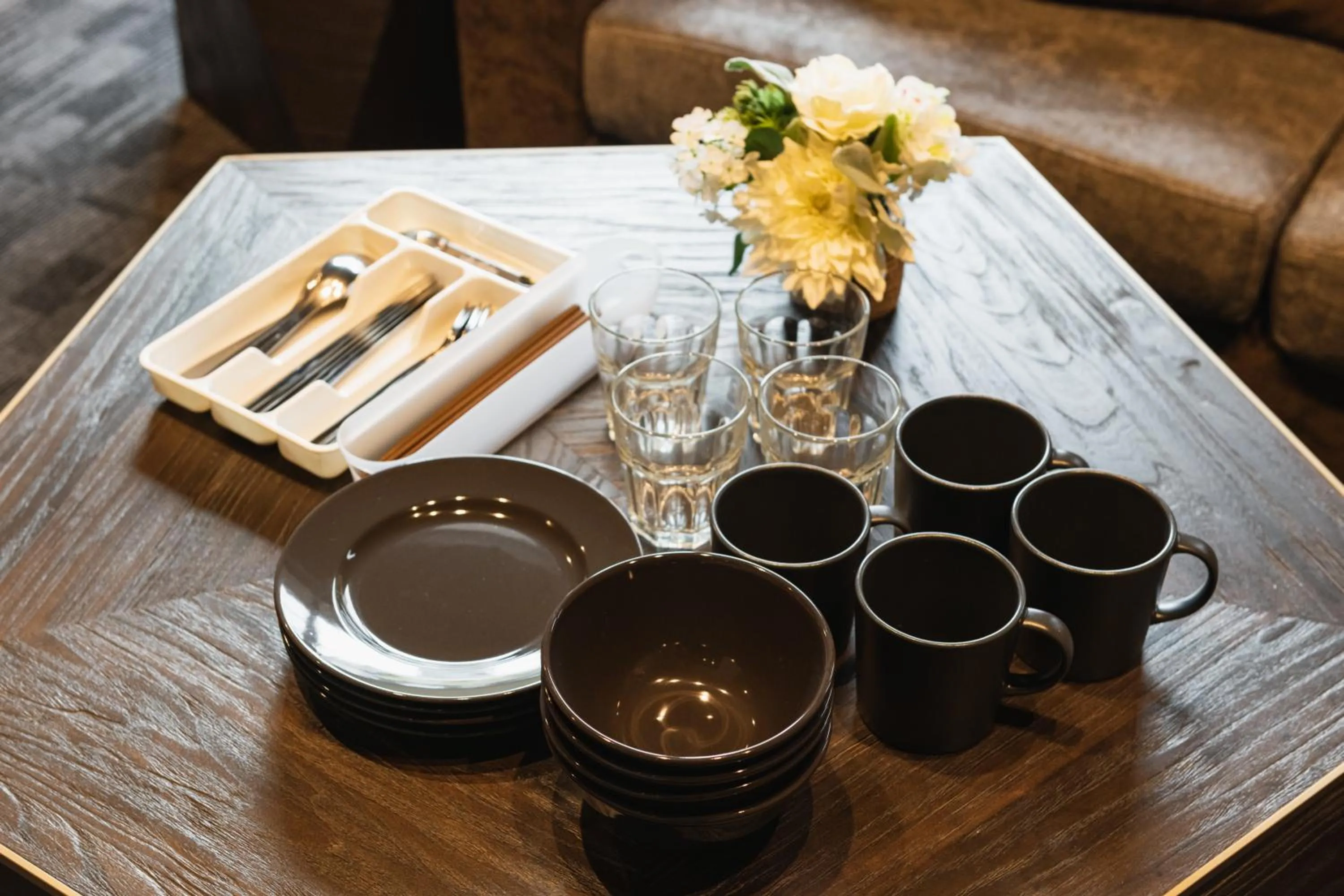 Dining area in GRAND BASE Haruyoshi