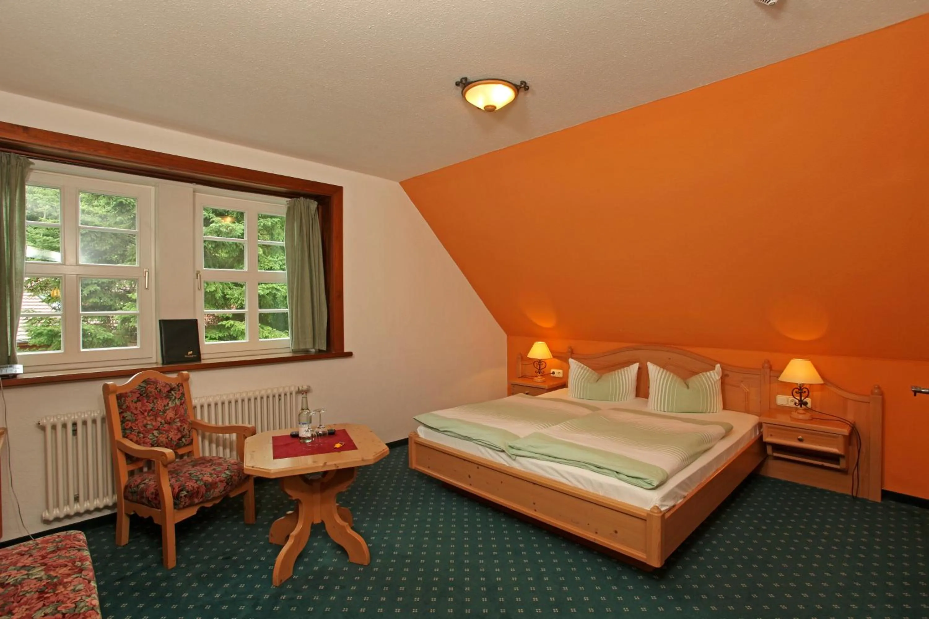 Bedroom, Bed in Hotel Boltenmühle