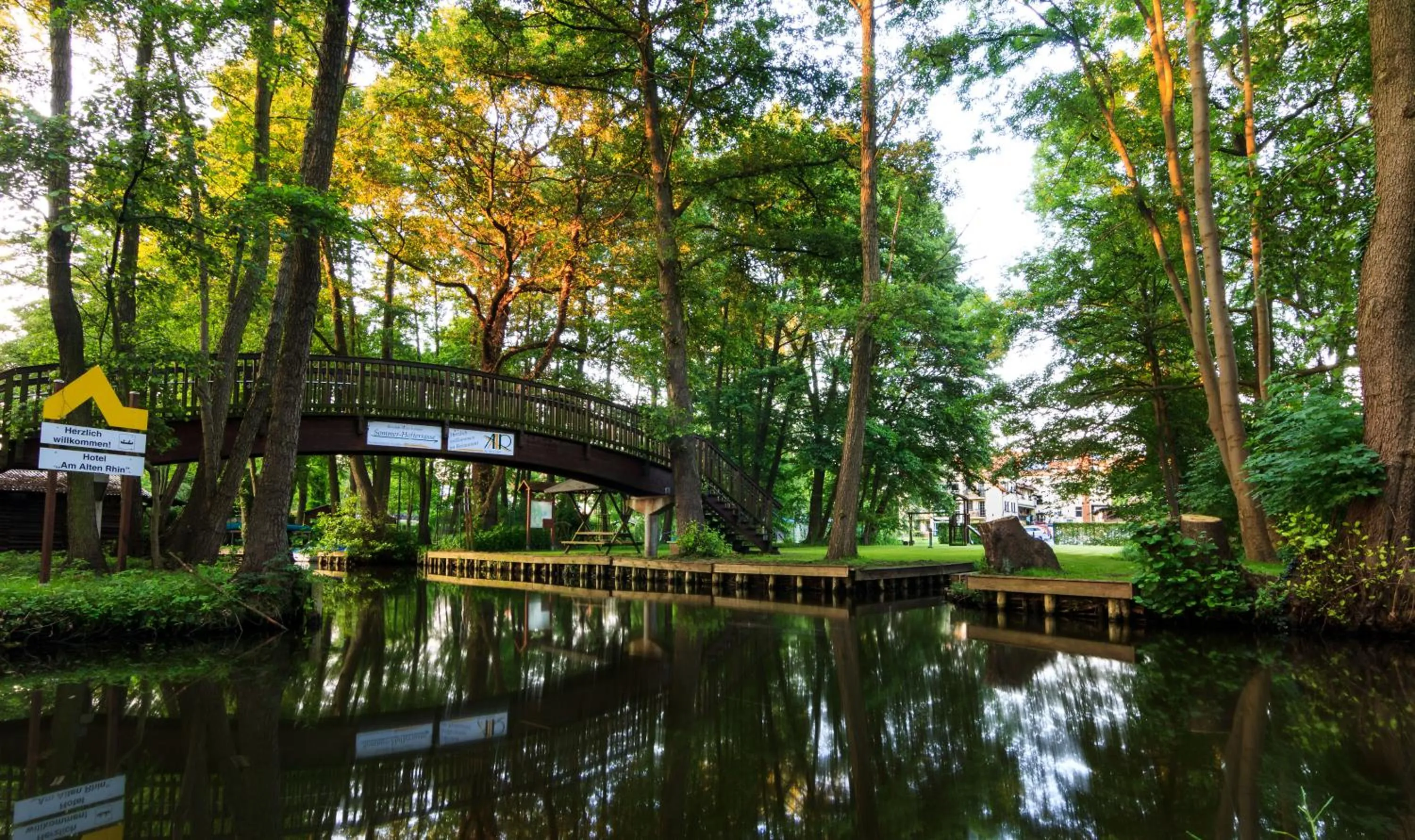 Off site in Hotel & Restaurant Am Alten Rhin