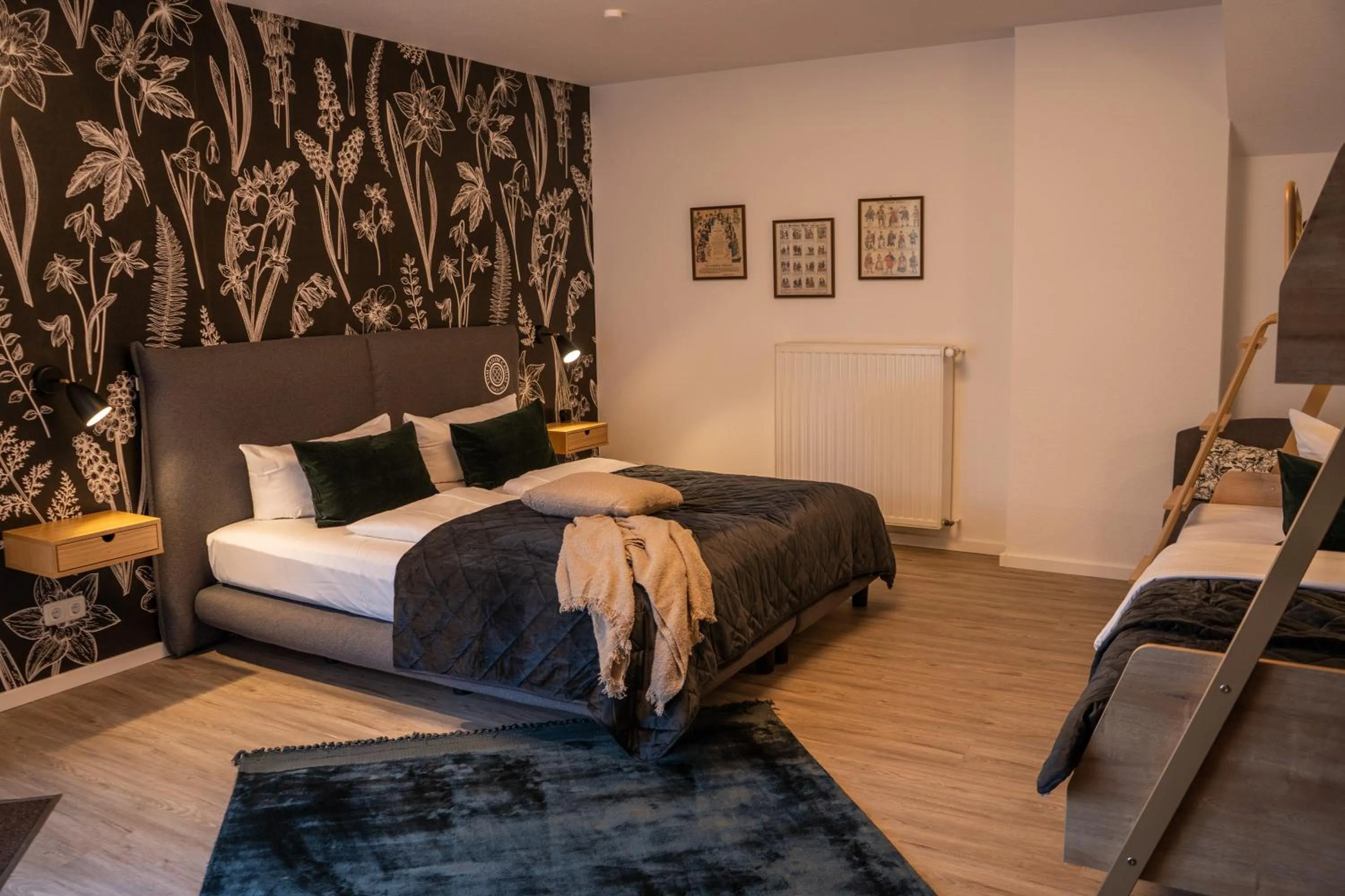 Bedroom, Bed in Hotel & Restaurant Am Alten Rhin