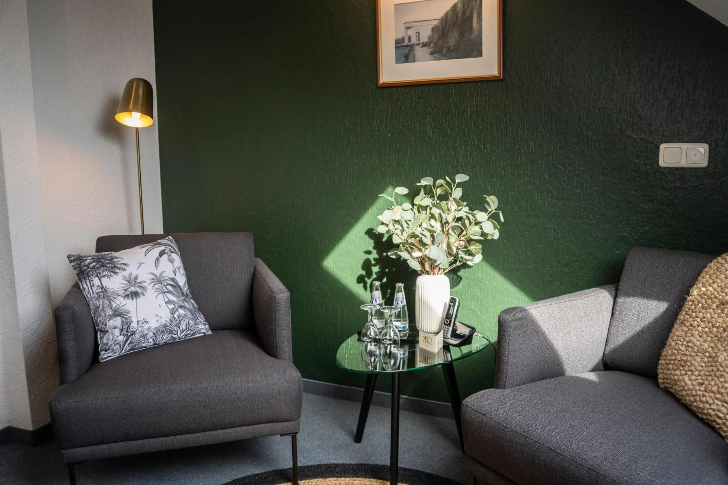 Seating area in Hotel & Restaurant Am Alten Rhin