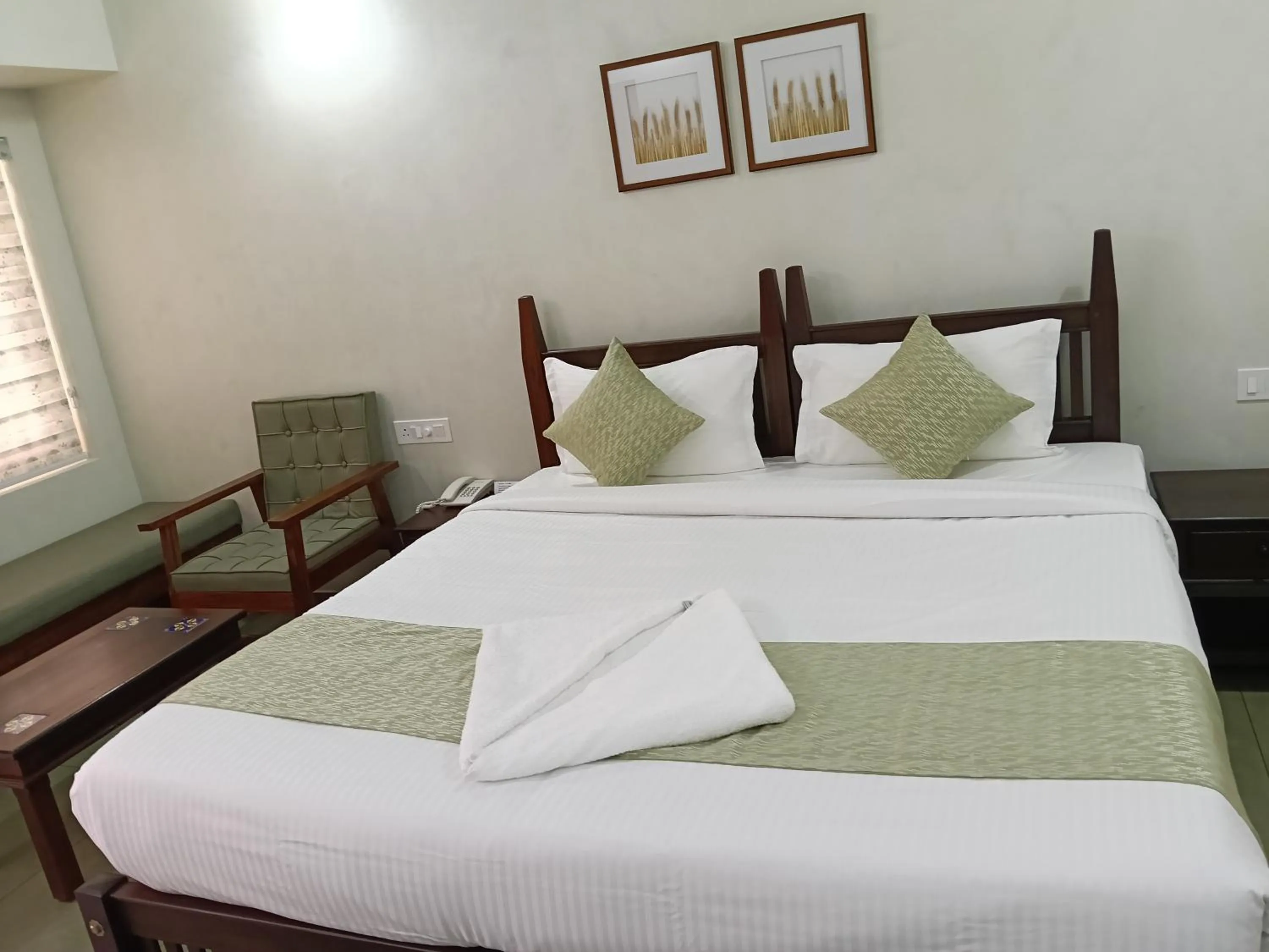 Bed in Green Planet Resort