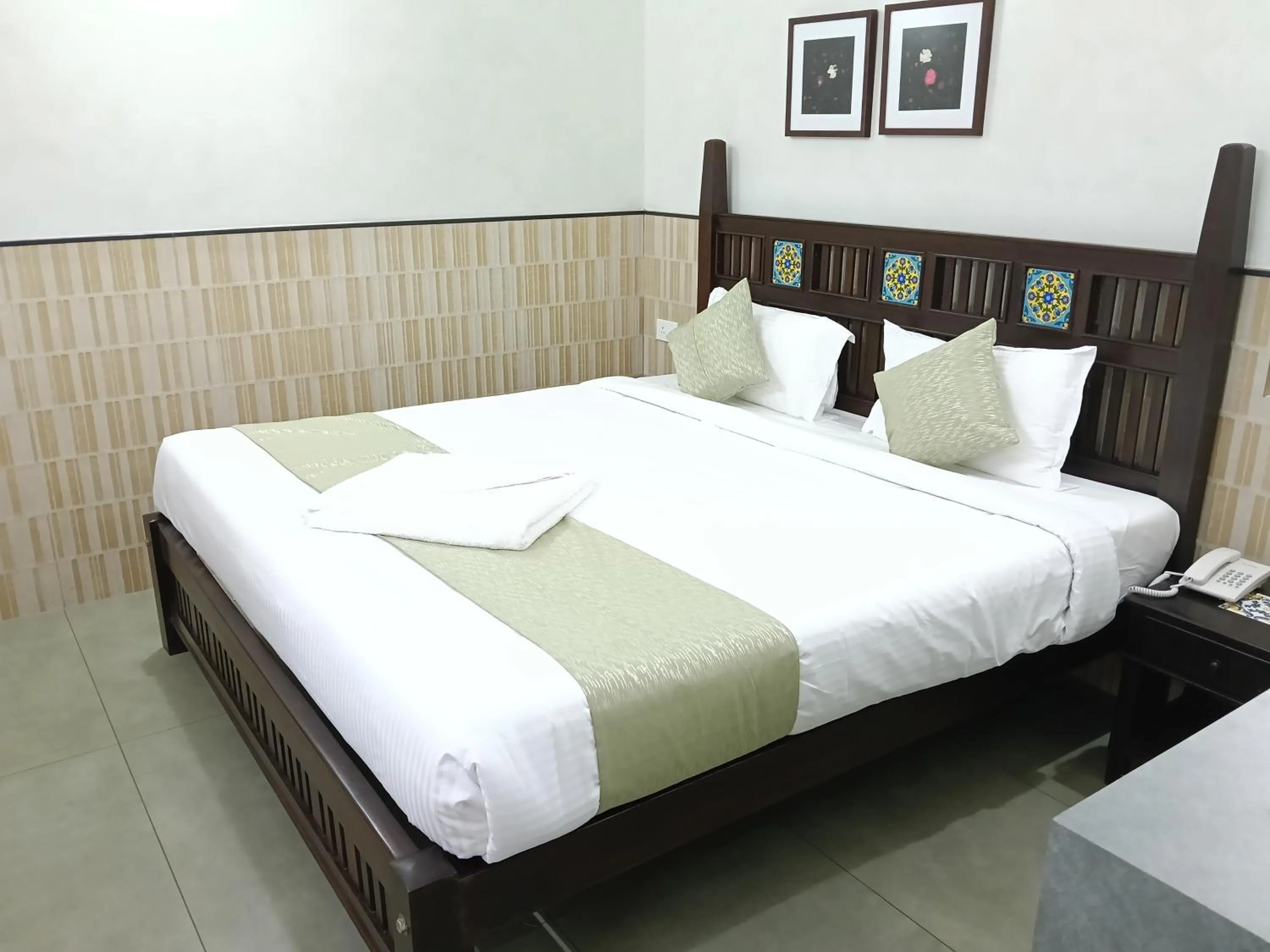 Bed in Green Planet Resort