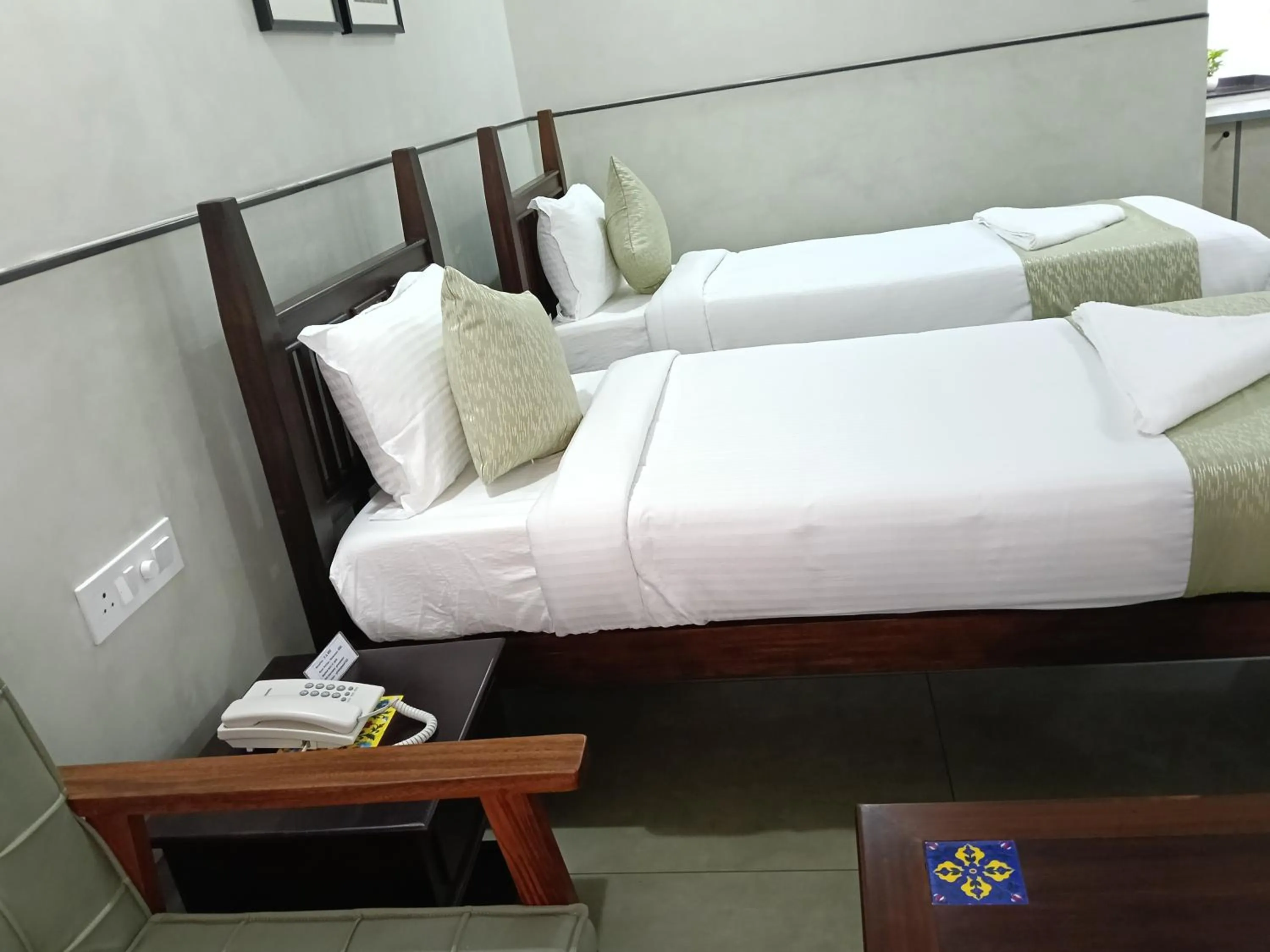 Bed in Green Planet Resort