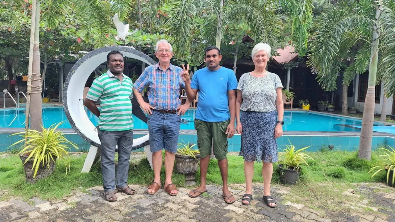 Swimming pool in Trinco Star Cabana