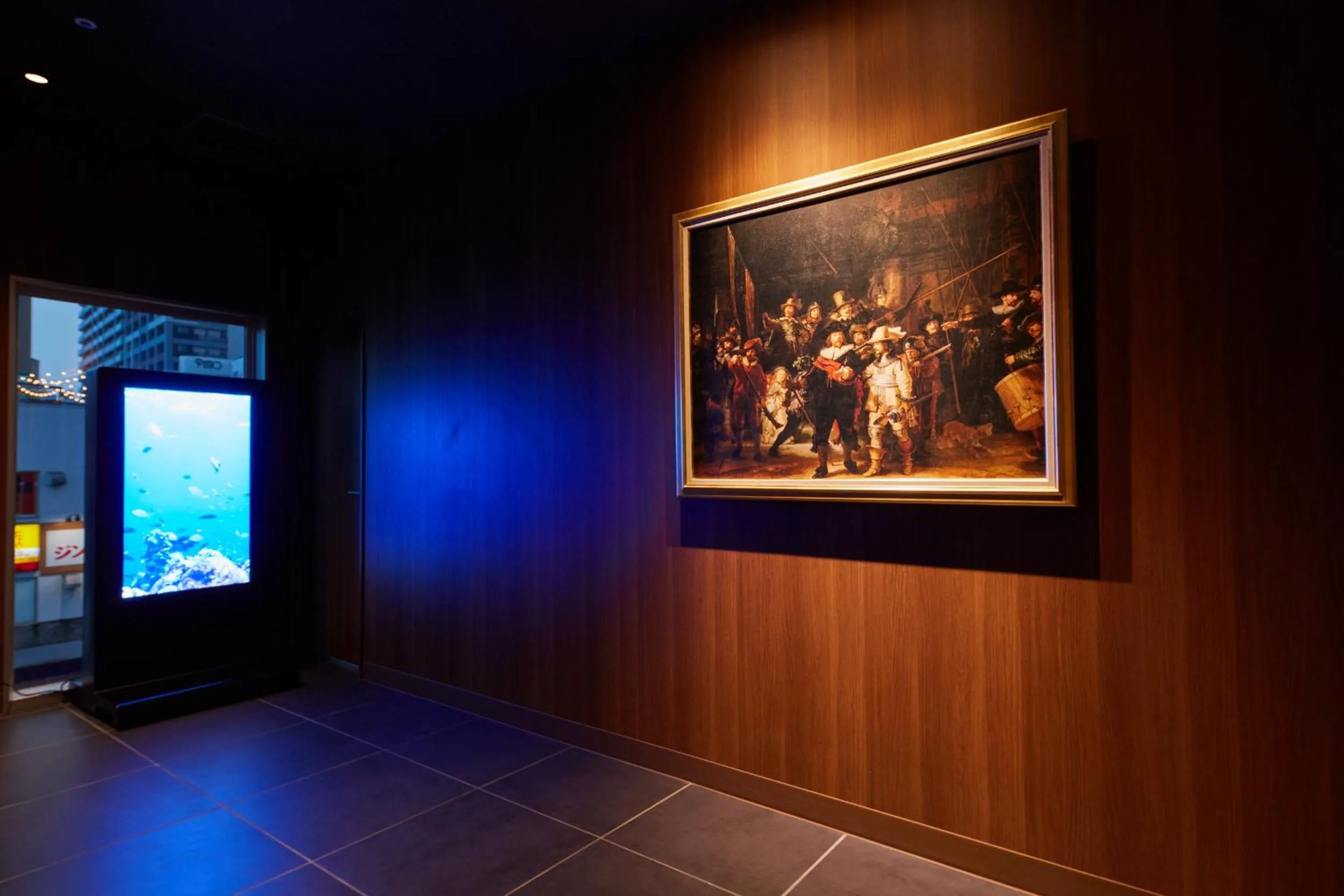 Lobby or reception in Rembrandt Style Honatsugi