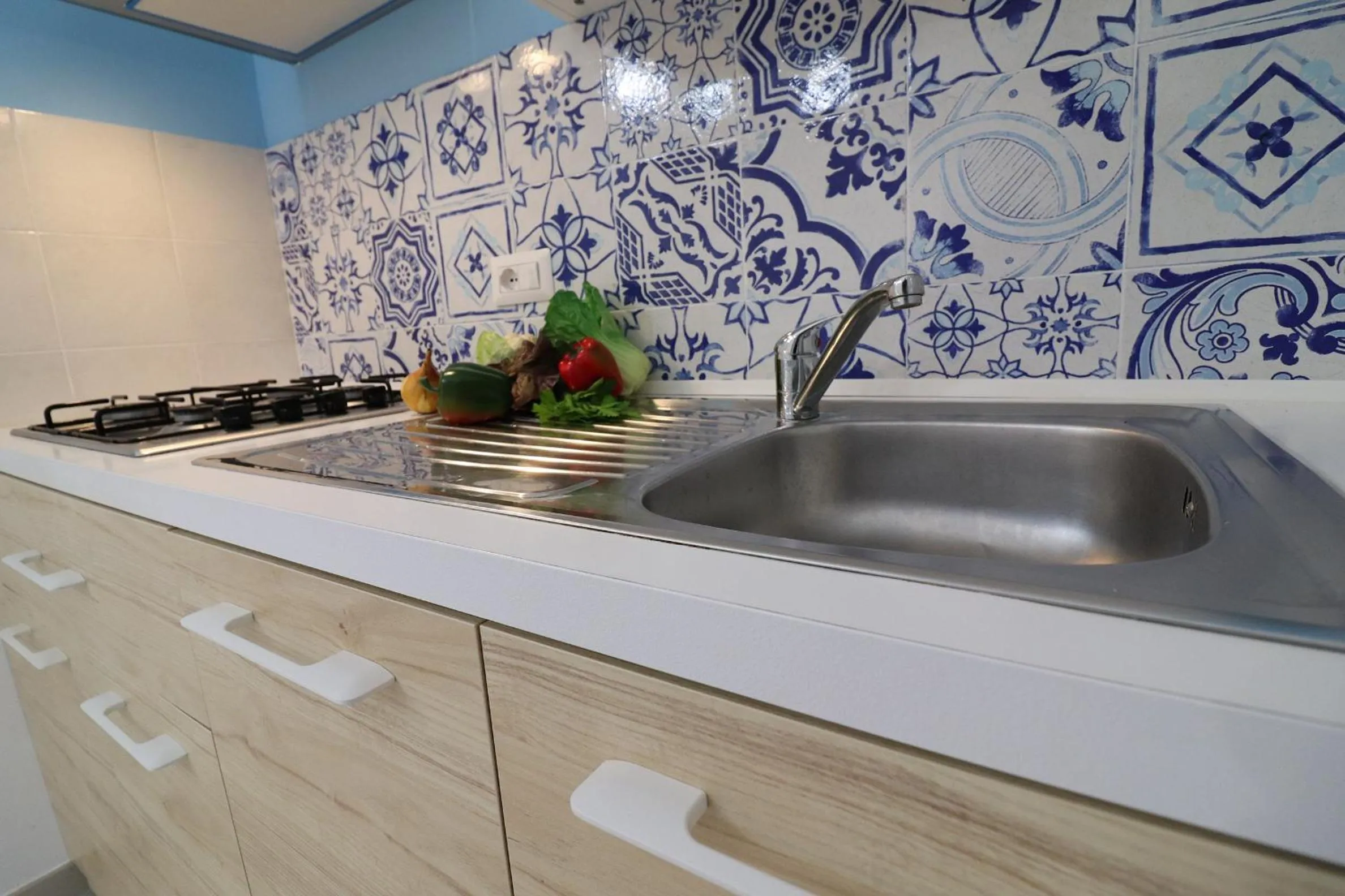 kitchen, Kitchen/Kitchenette in Holiday House Nike Otranto 4 guests