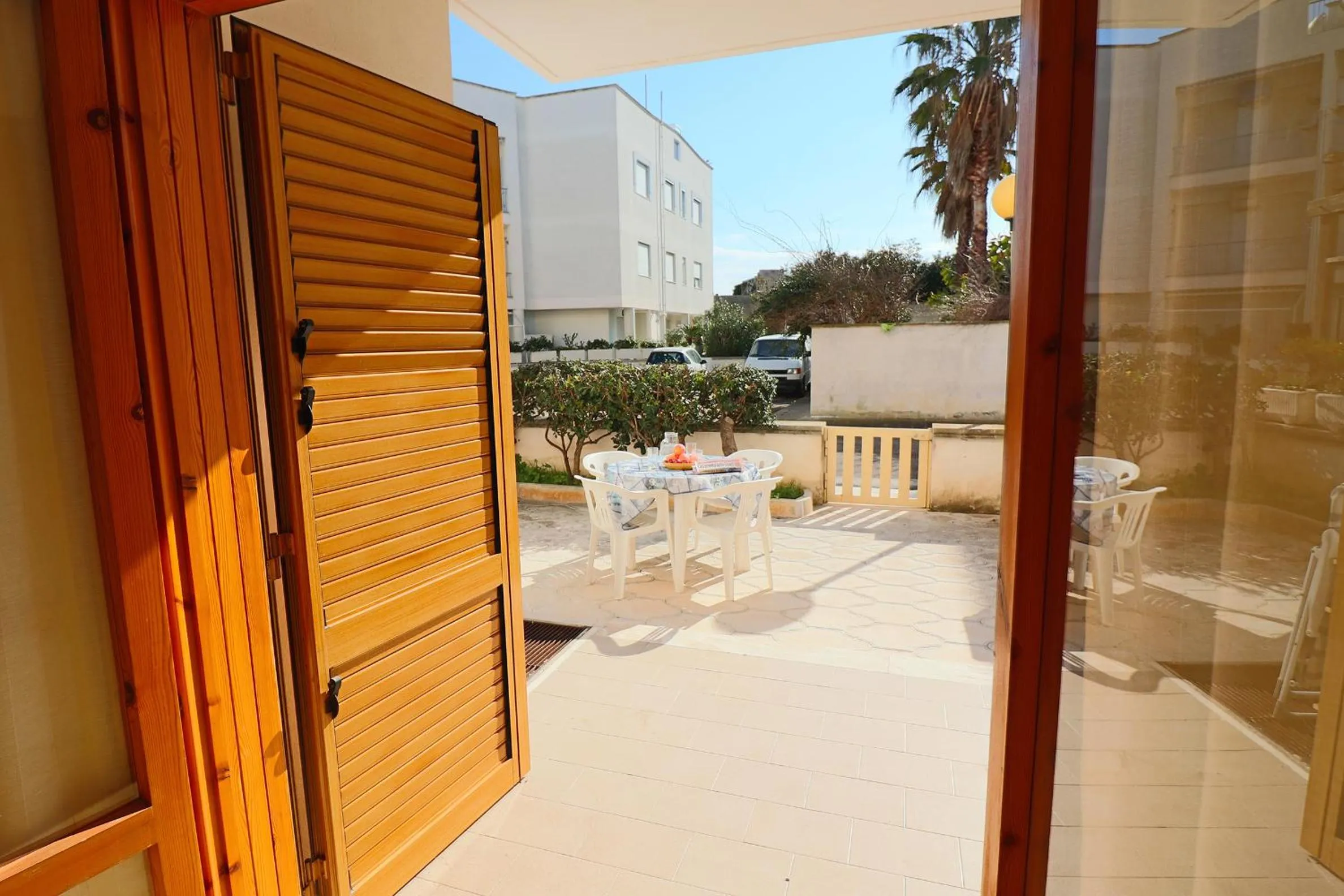 Garden, Balcony/Terrace in Nice House Cecilia in Otranto