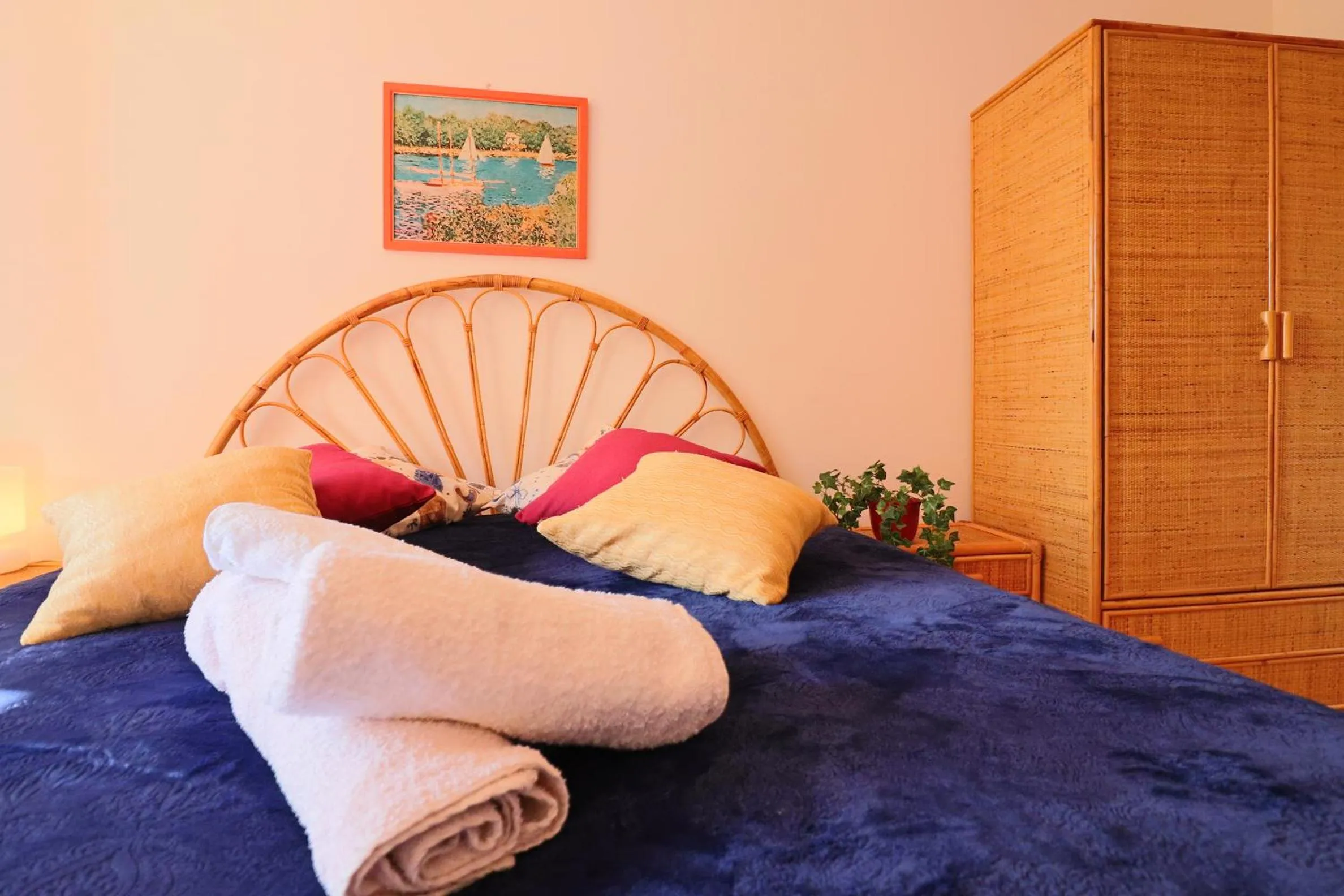 Bedroom, Bed in Nice House Cecilia in Otranto
