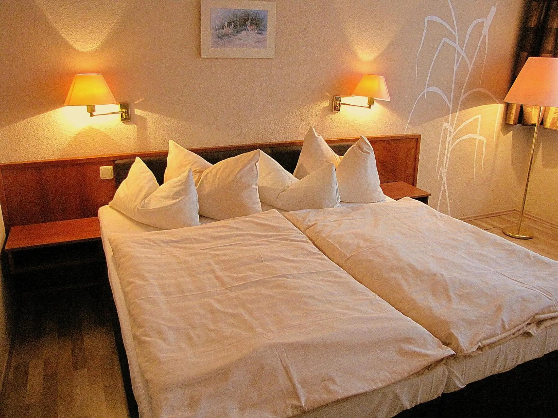 Bed in Hotel Stadt Wittstock
