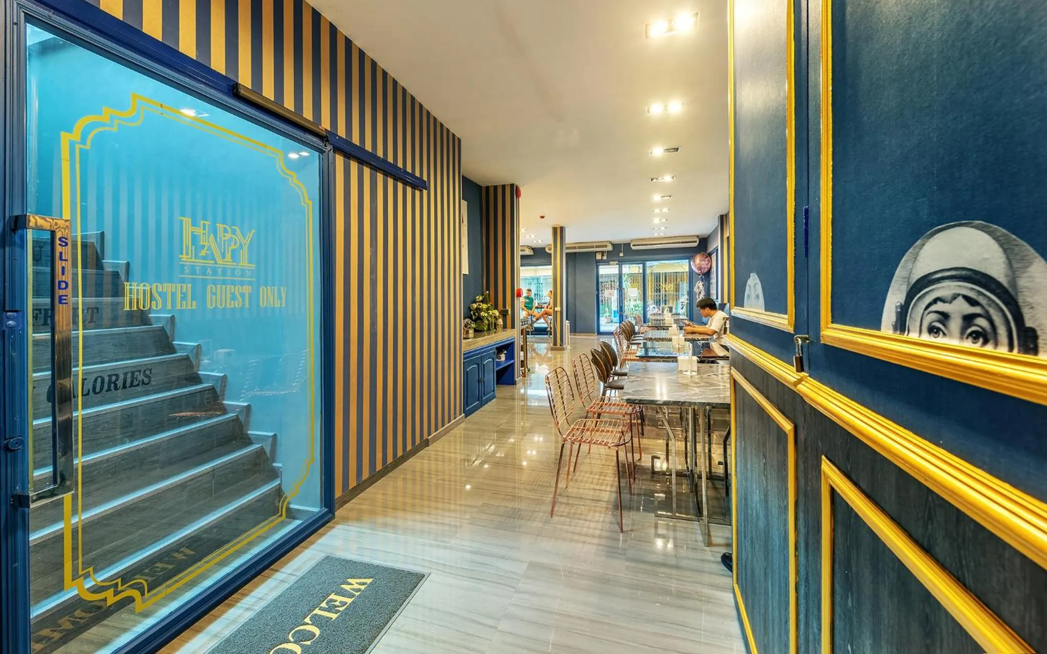 Facade/entrance in Happy Station Bangkok