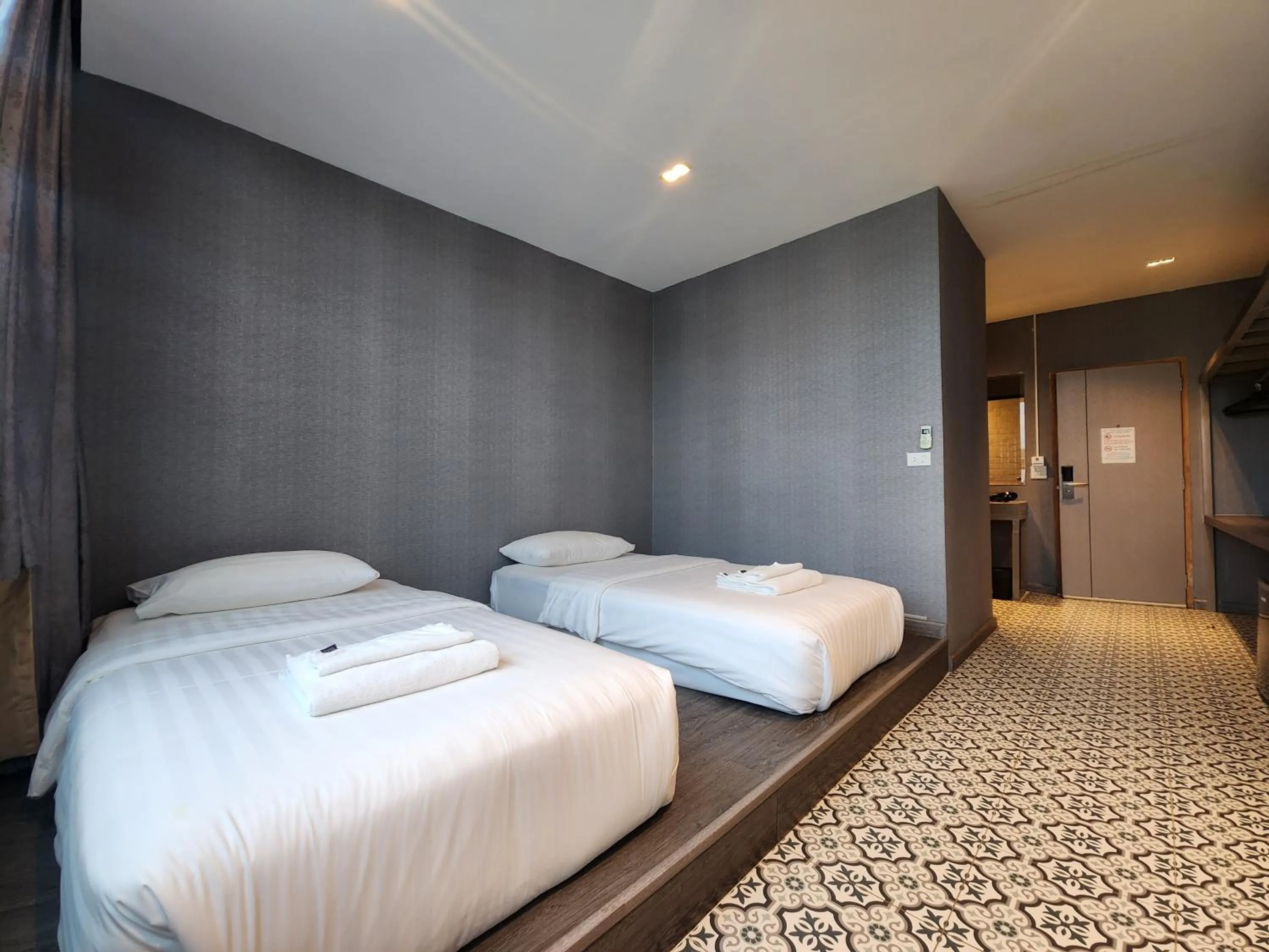 Bed in Happy Station Bangkok