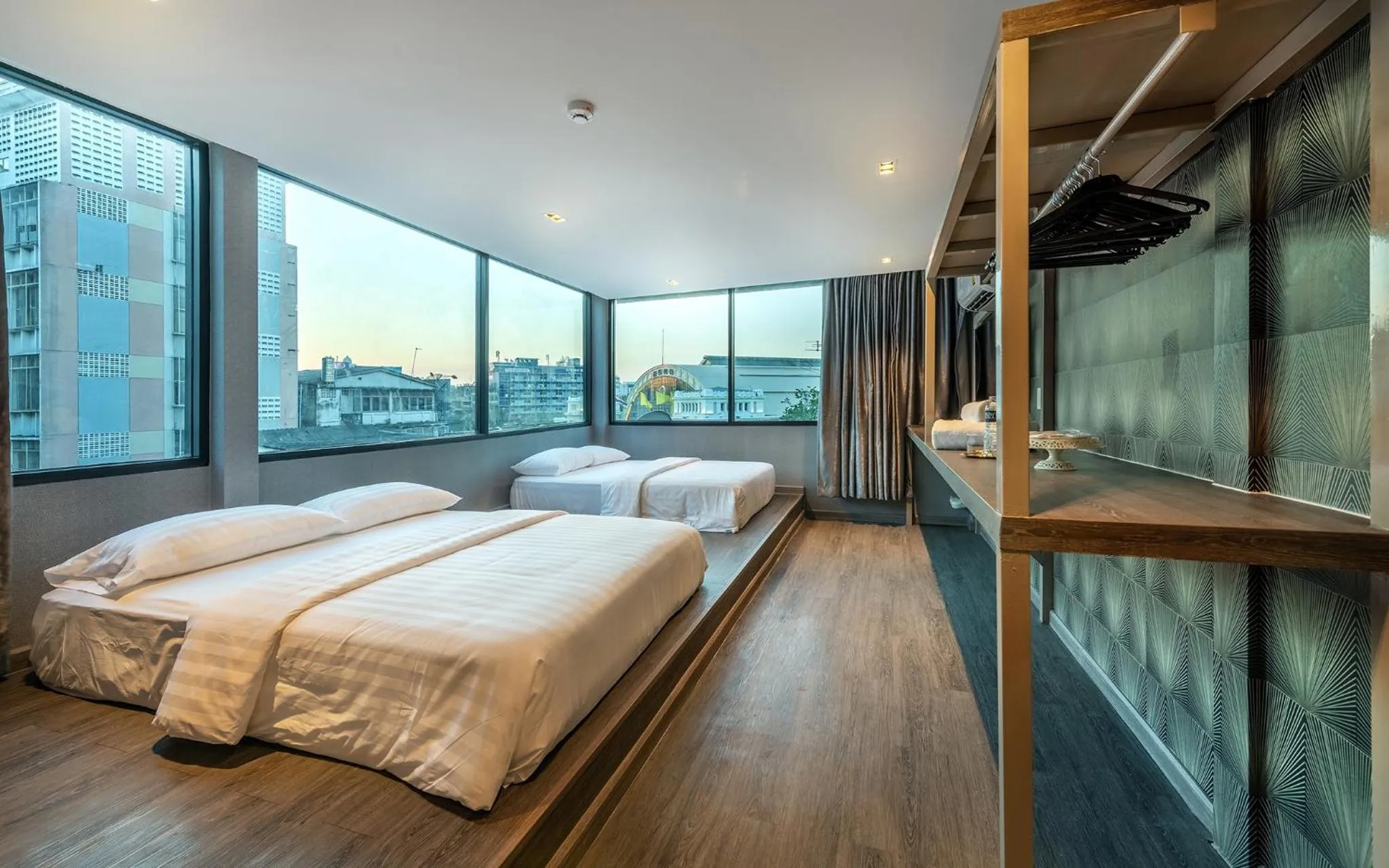 Staff, Bed in Happy Station Bangkok