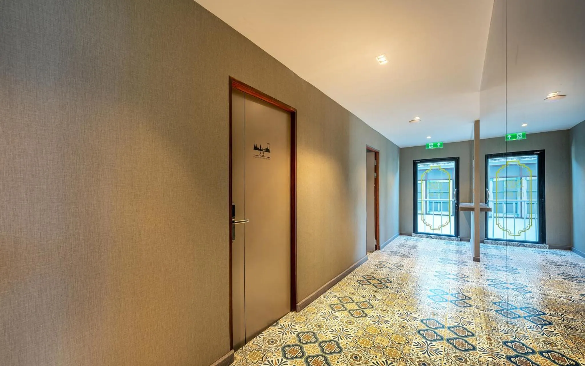 Decorative detail in Happy Station Bangkok