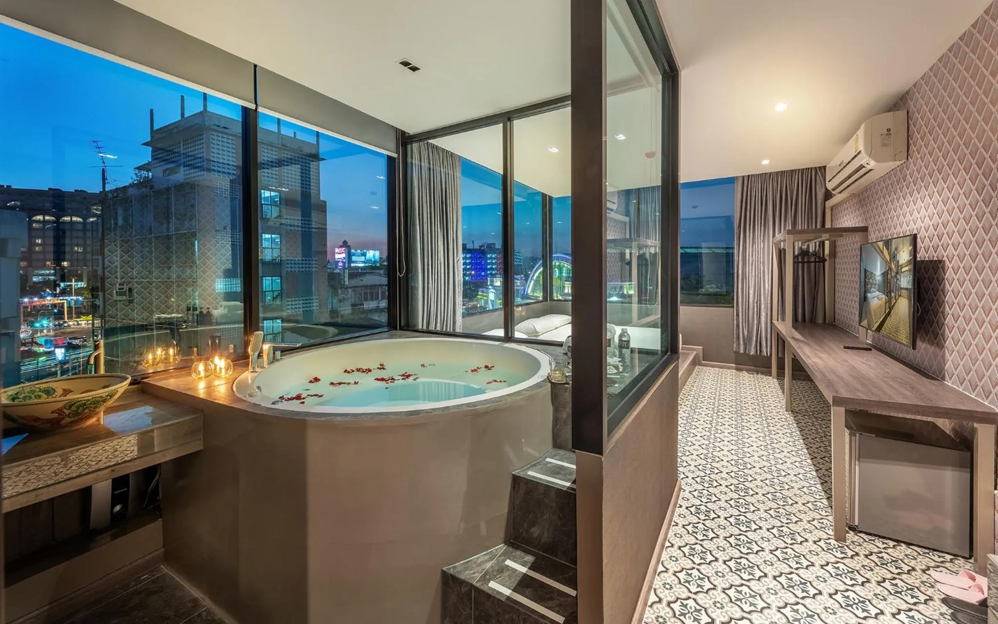 Decorative detail in Happy Station Bangkok