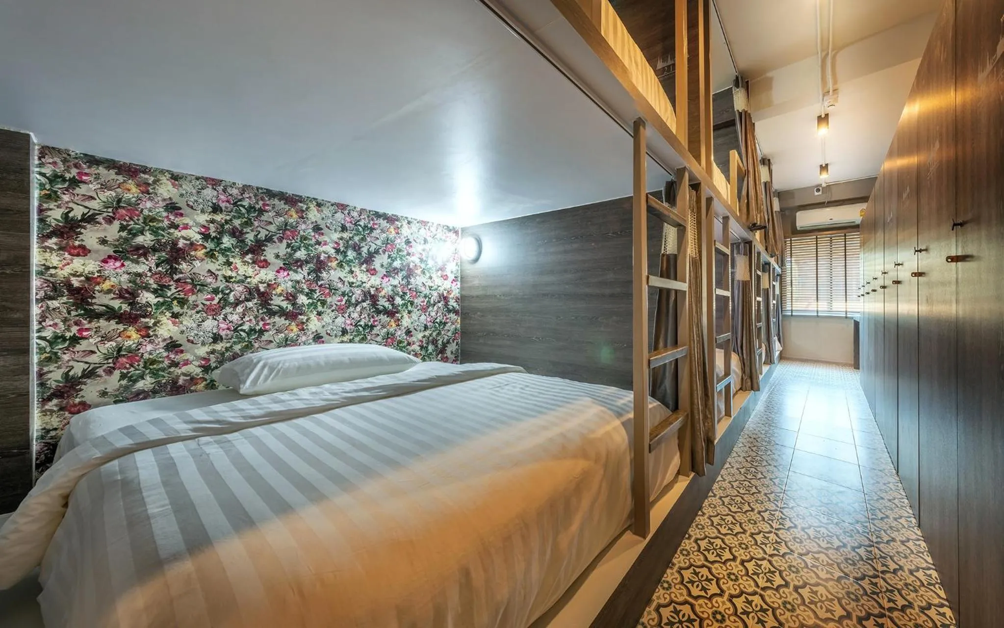 Bedroom, Bed in Happy Station Bangkok